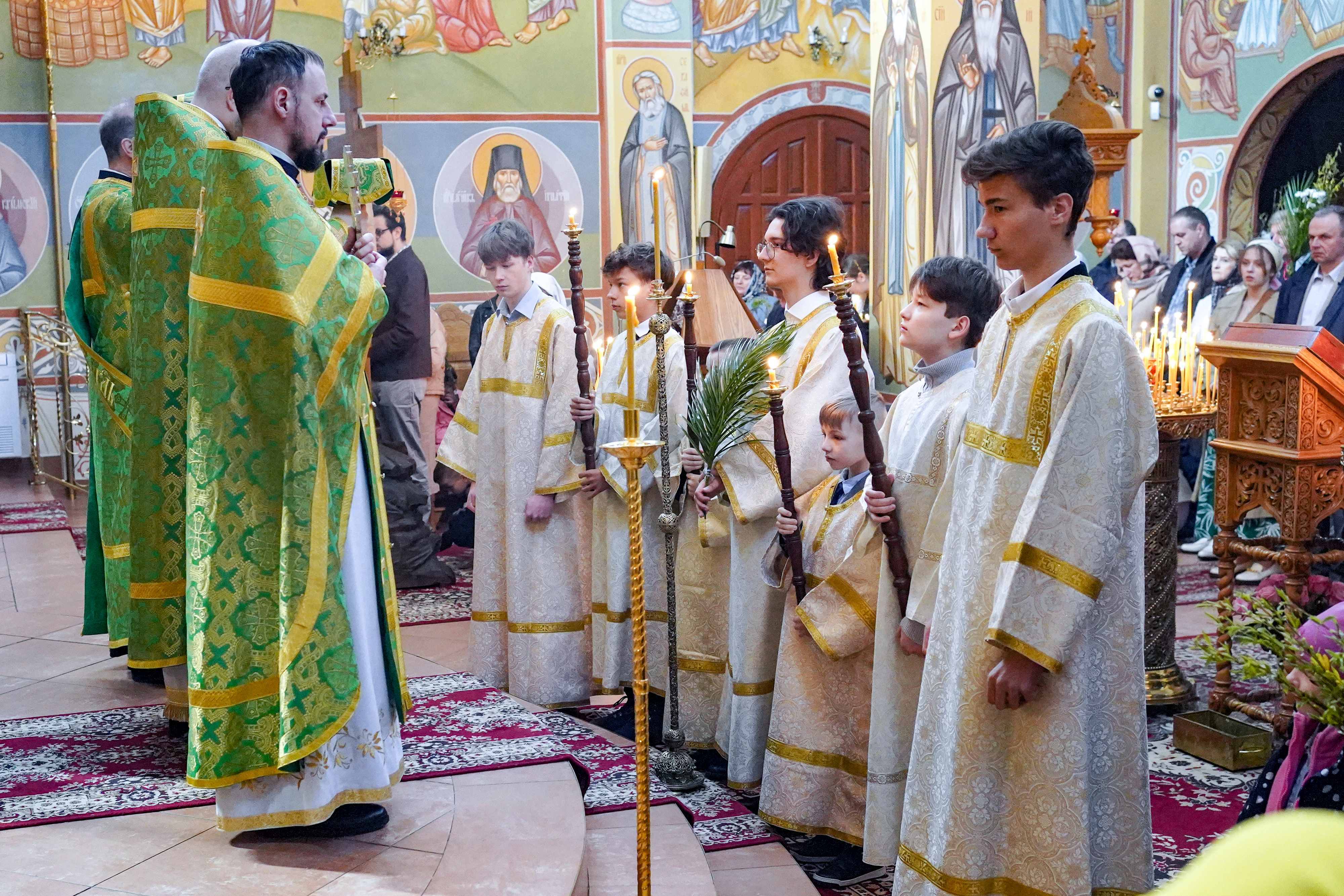 Palm Sunday in Zwierki Convernt