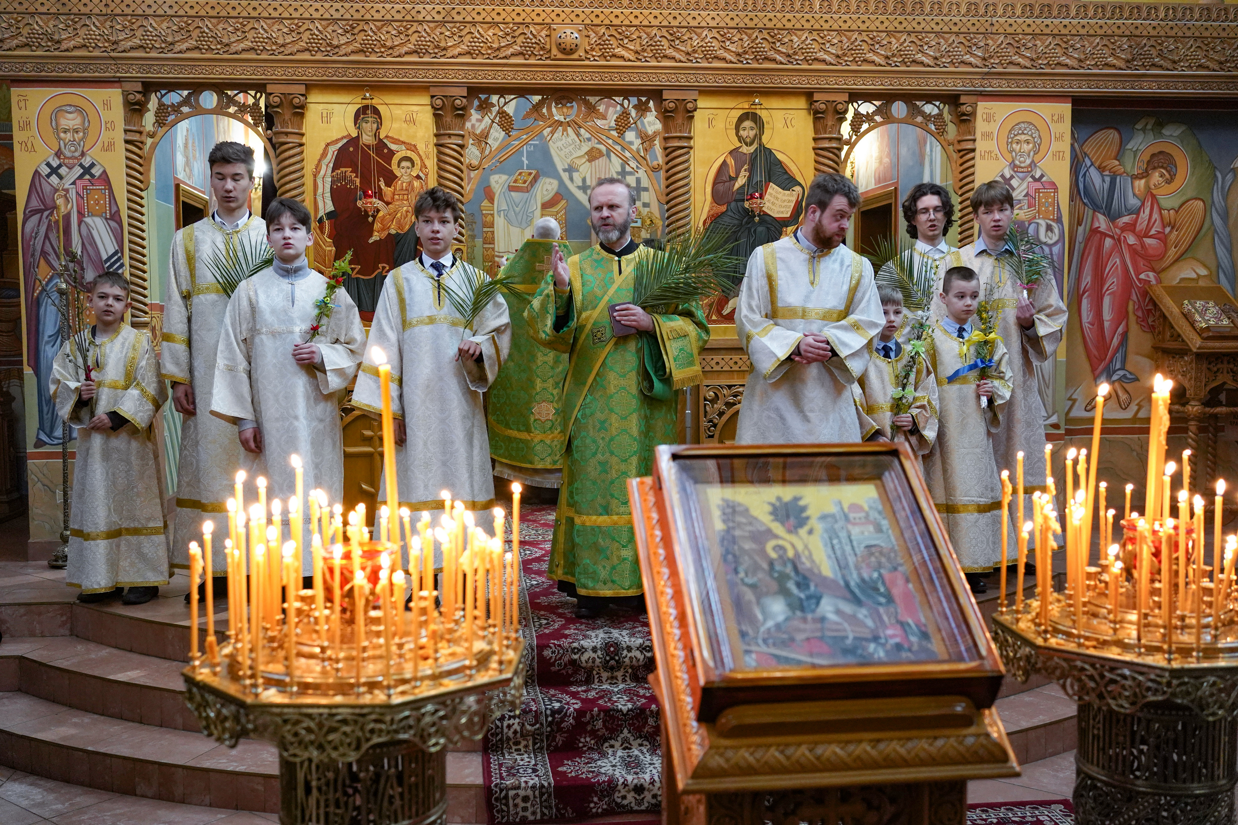 Palm Sunday in Zwierki Convernt