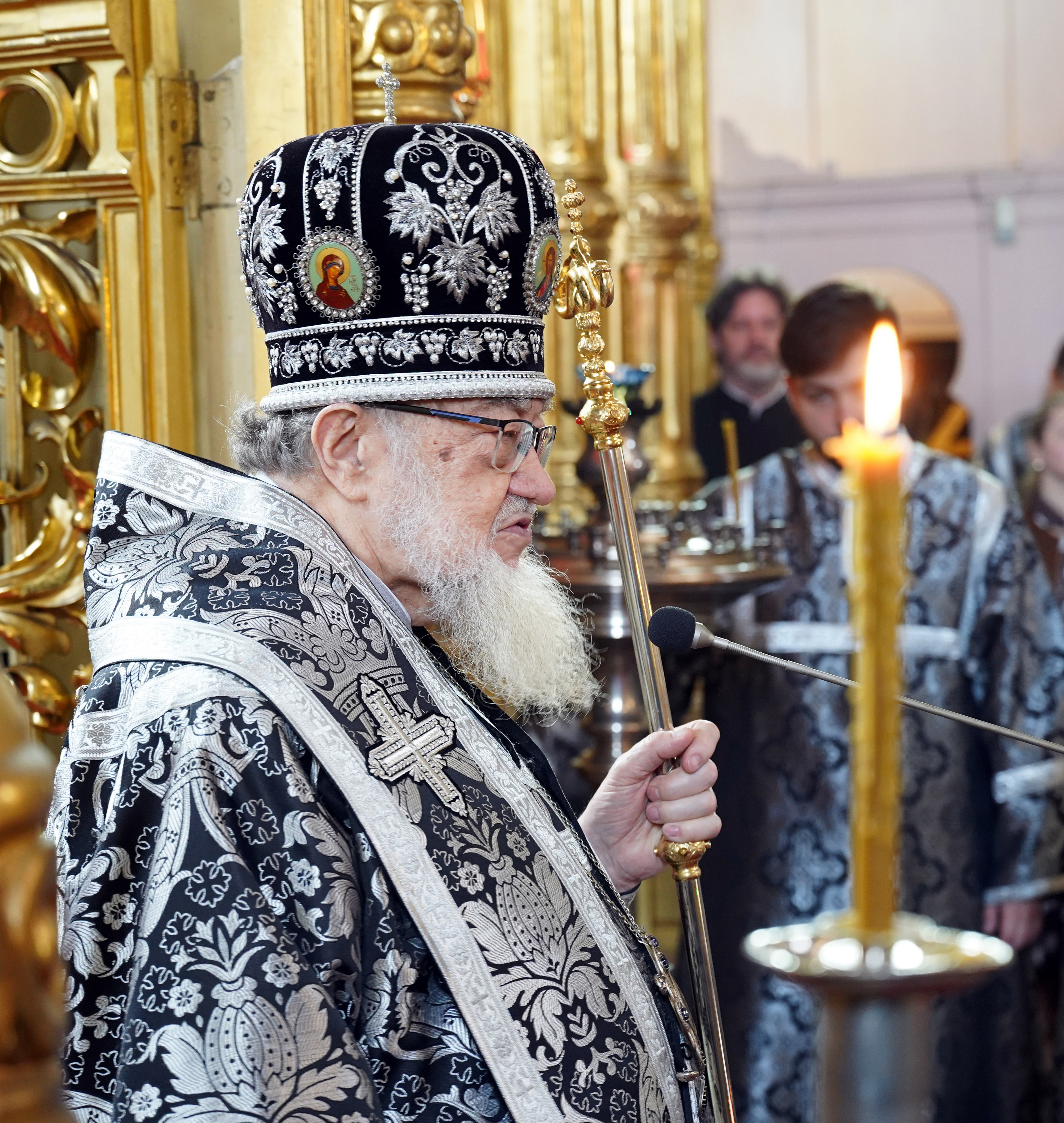Divine Liturgy of Presanctified Gifts in St. Mary Magdalene Orthodox Cathedral in Warsaw