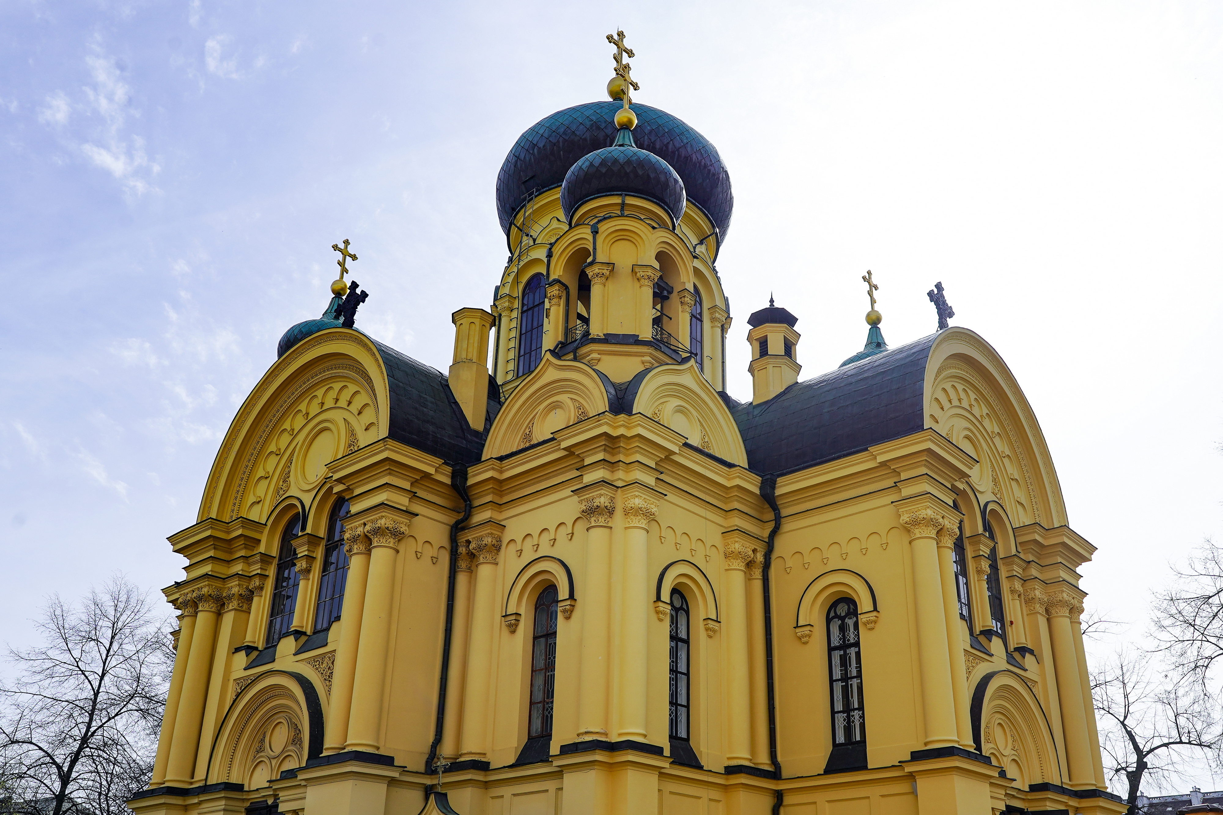 Divine Liturgy of Presanctified Gifts in St. Mary Magdalene Orthodox Cathedral in Warsaw