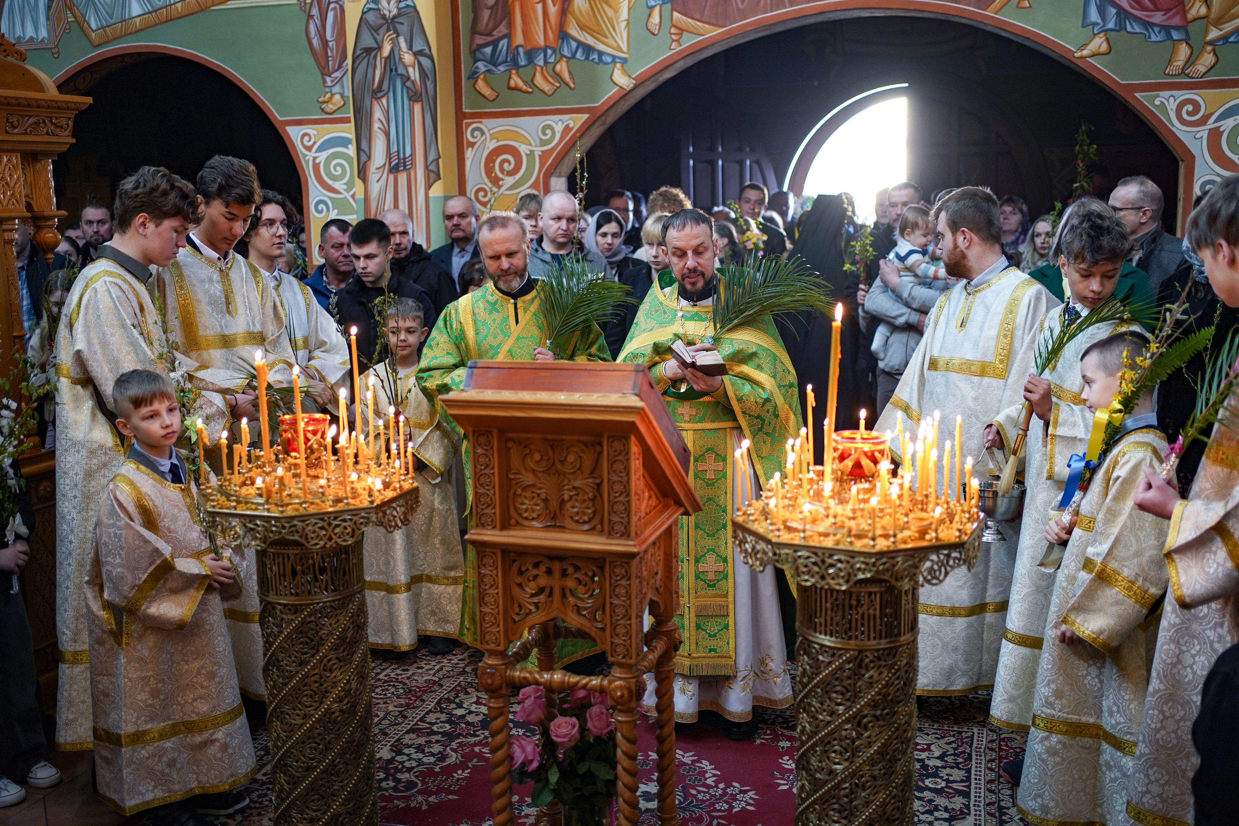 Palm Sunday in Zwierki Convernt 