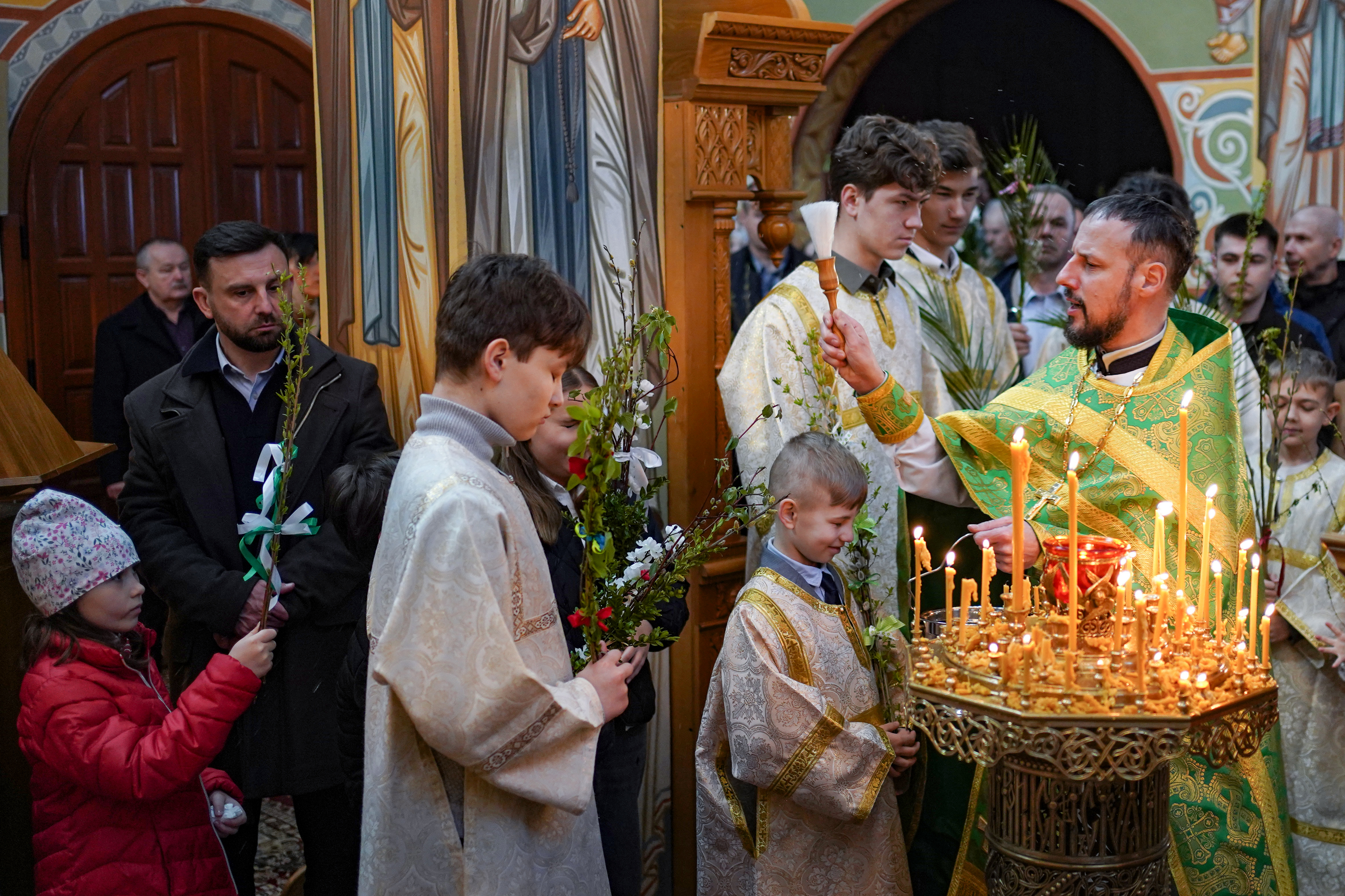 Palm Sunday in Zwierki Convernt 