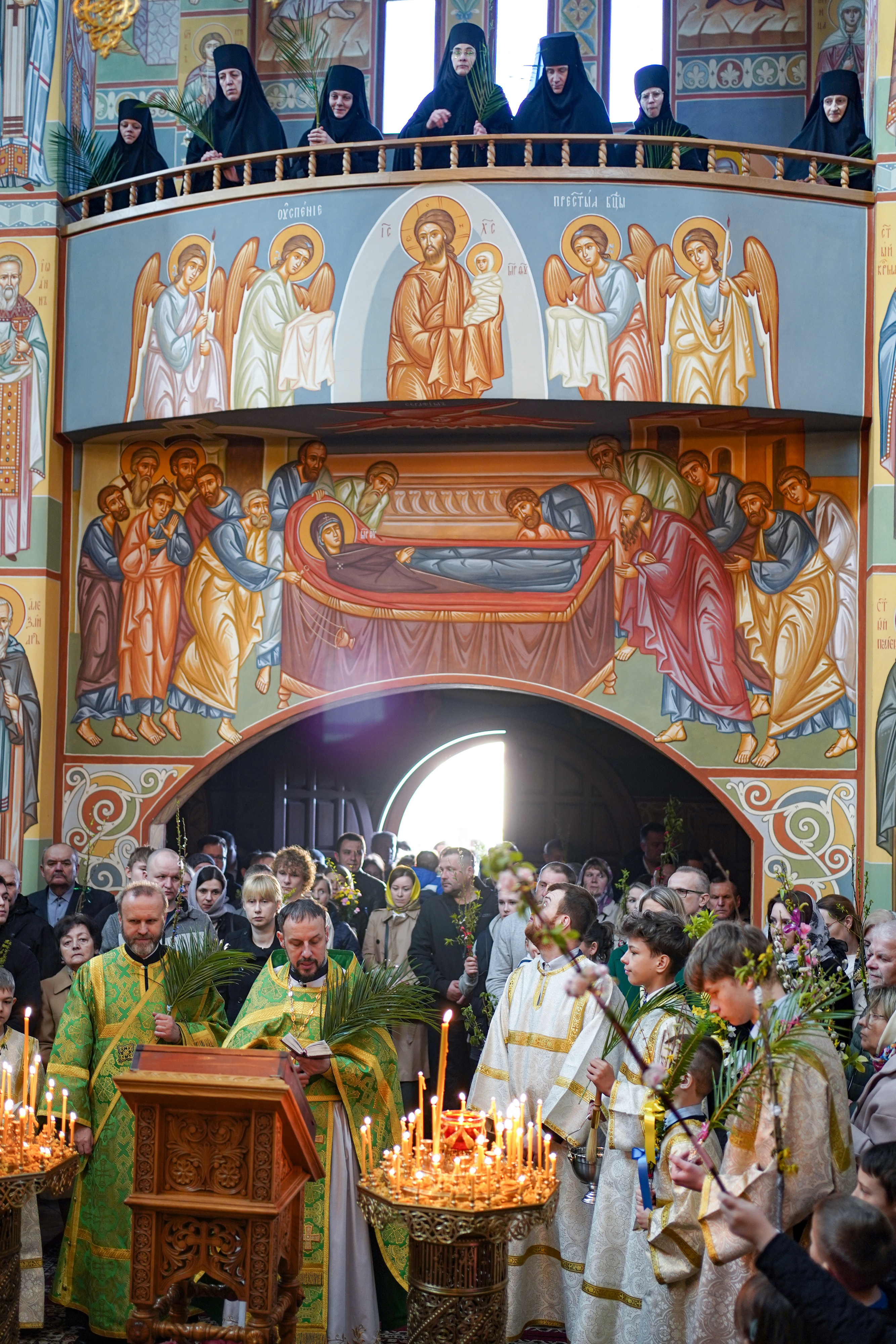 Palm Sunday in Zwierki Convent