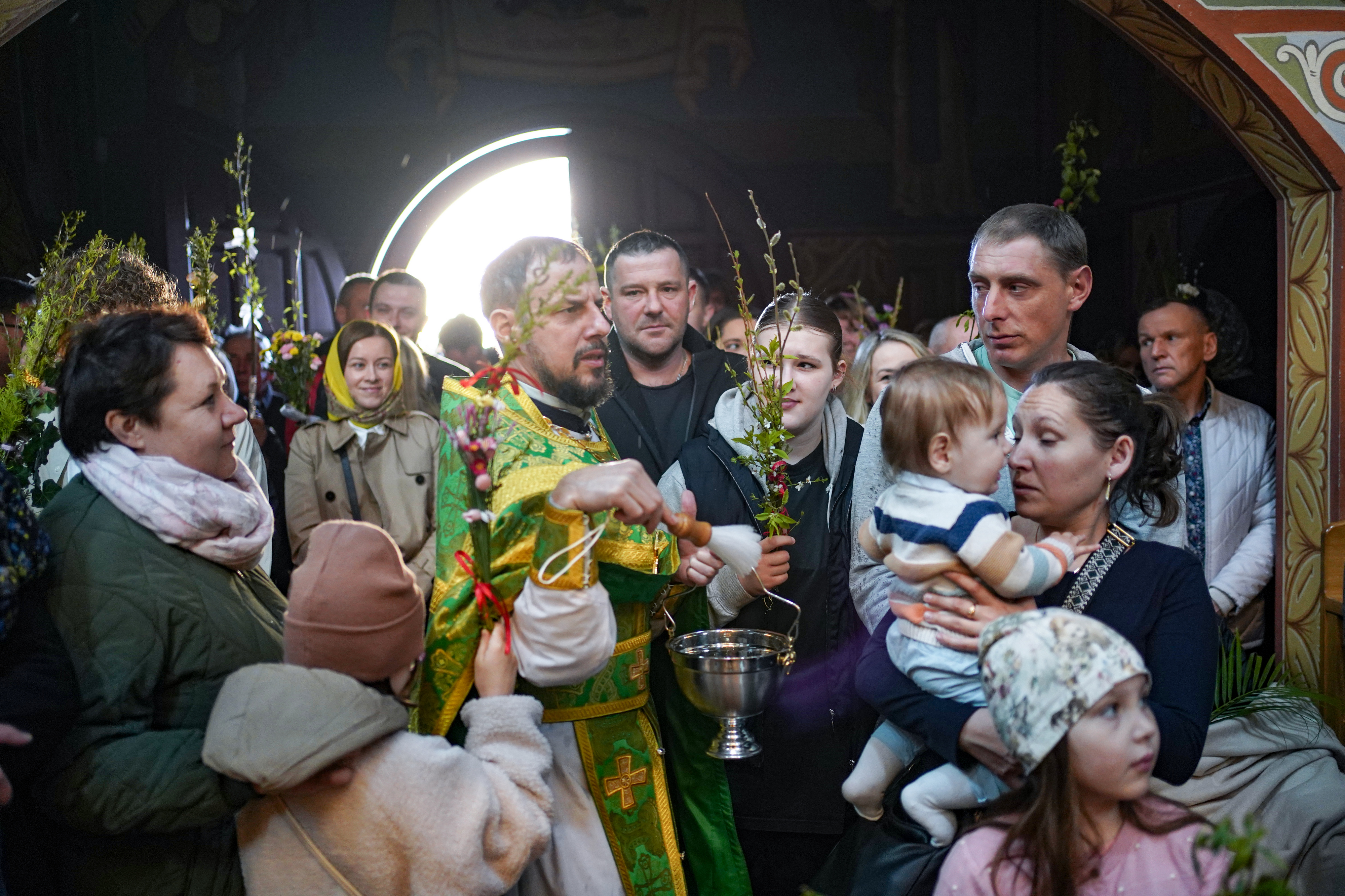 Palm Sunday in Zwierki Convernt, 2025