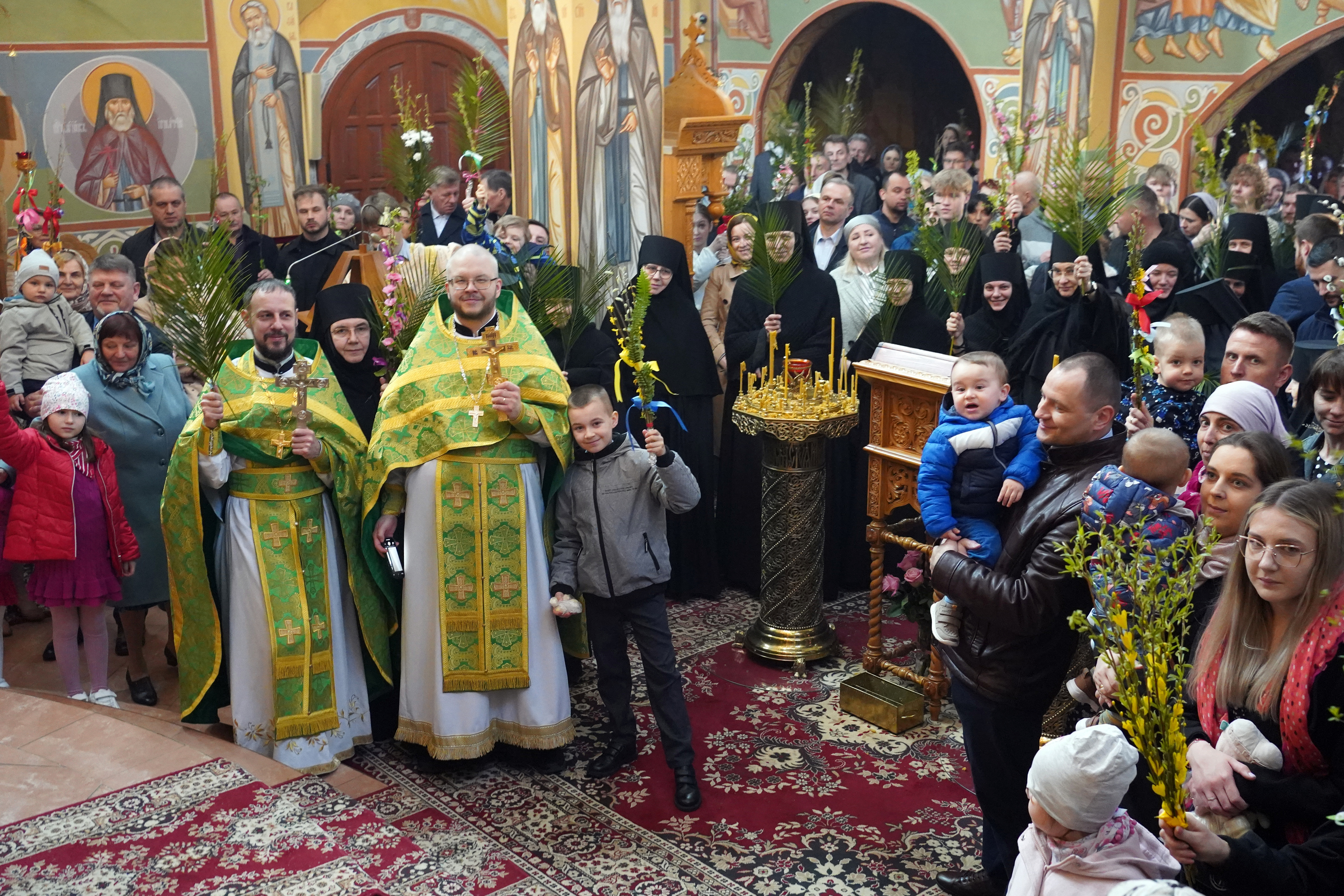 Palm Sunday in Zwierki Convernt, 2025