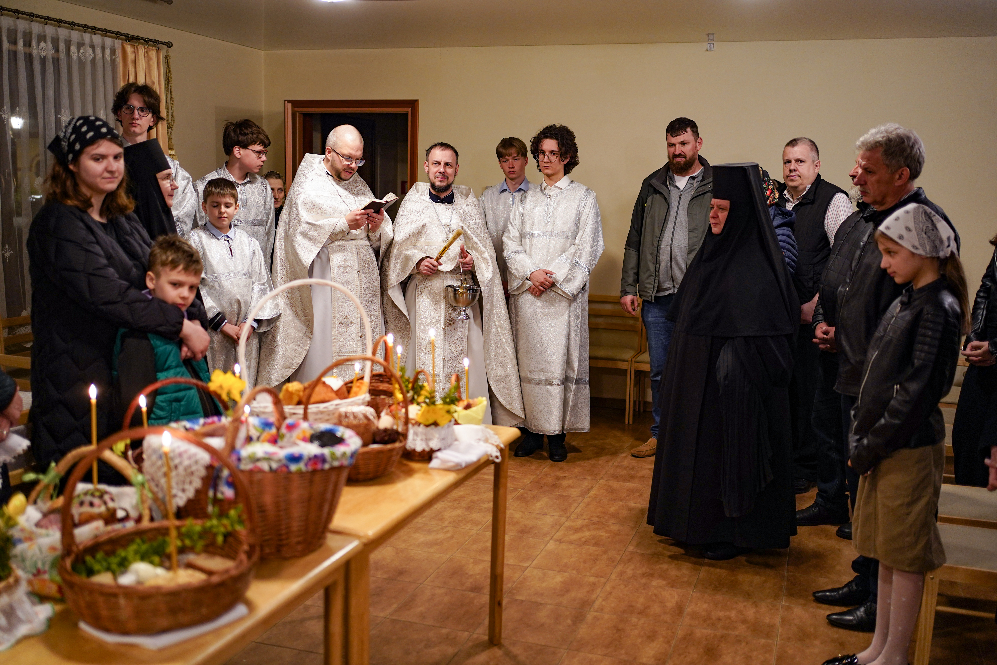 Passion Saturday in Zwierki Convent, 2025