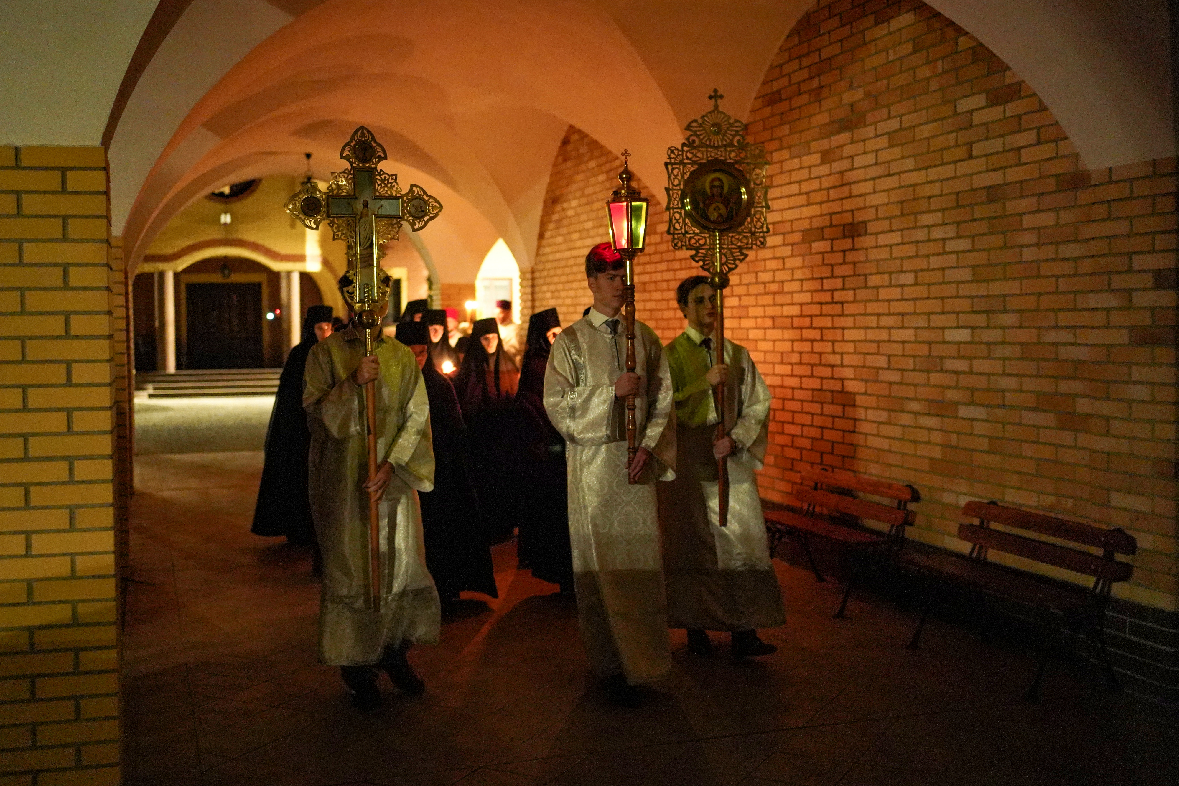Easter night in Zwierki Convent, 2025