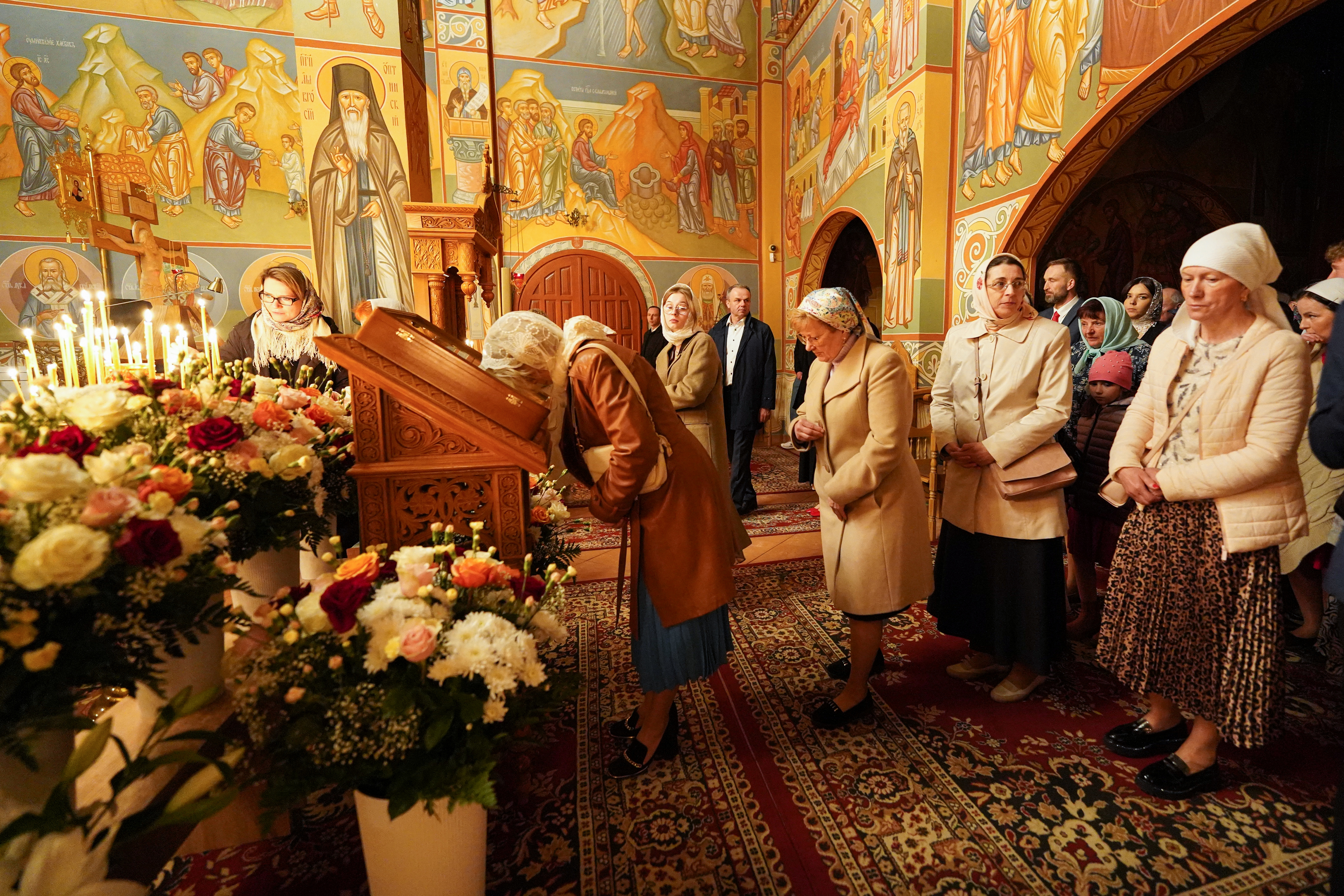 Easter night in Zwierki Convent, 2025