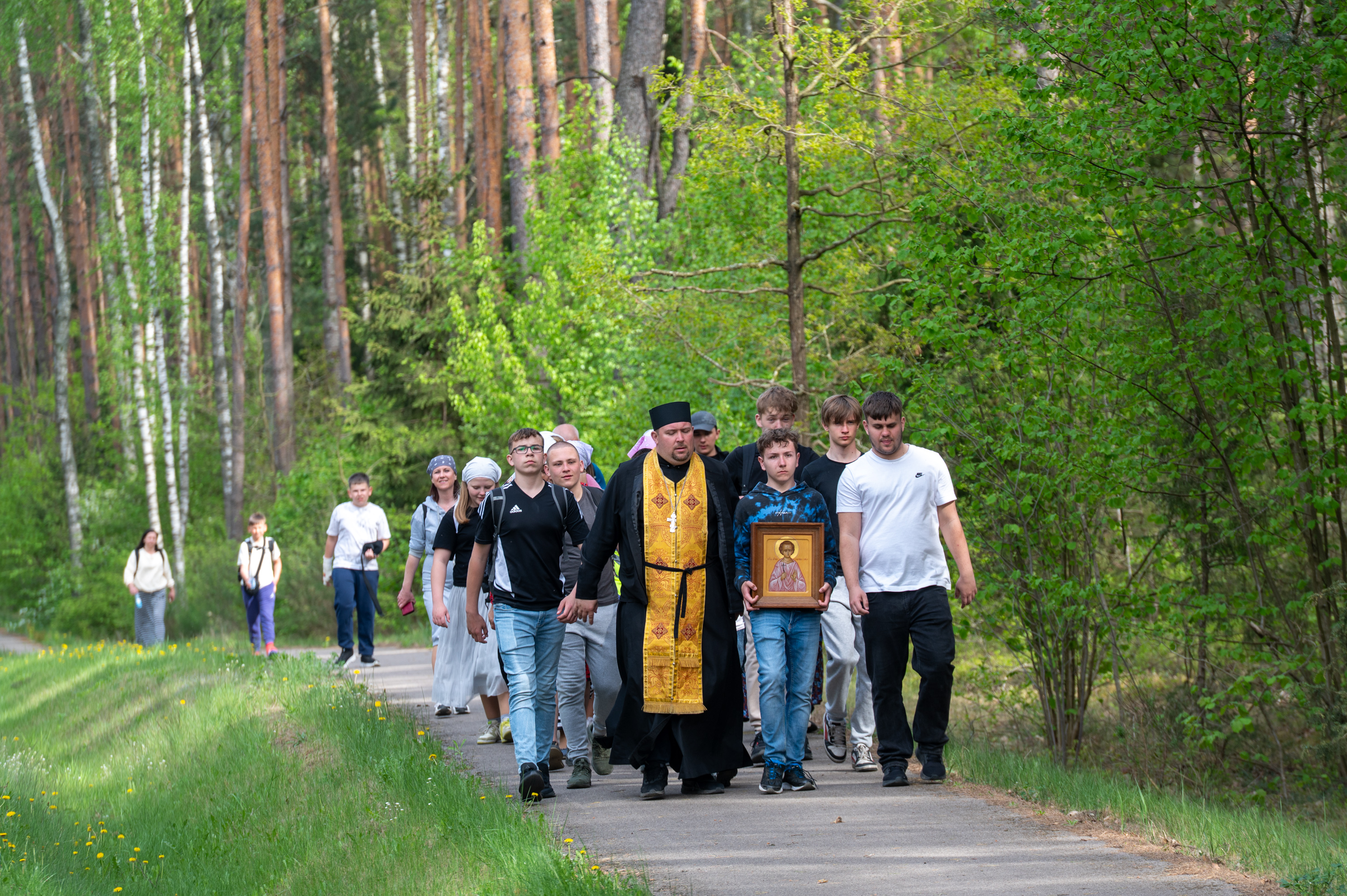 Święto ku czci świętego męczennika Gabriela Zabłudowskiego, Monaster w Zwierkach