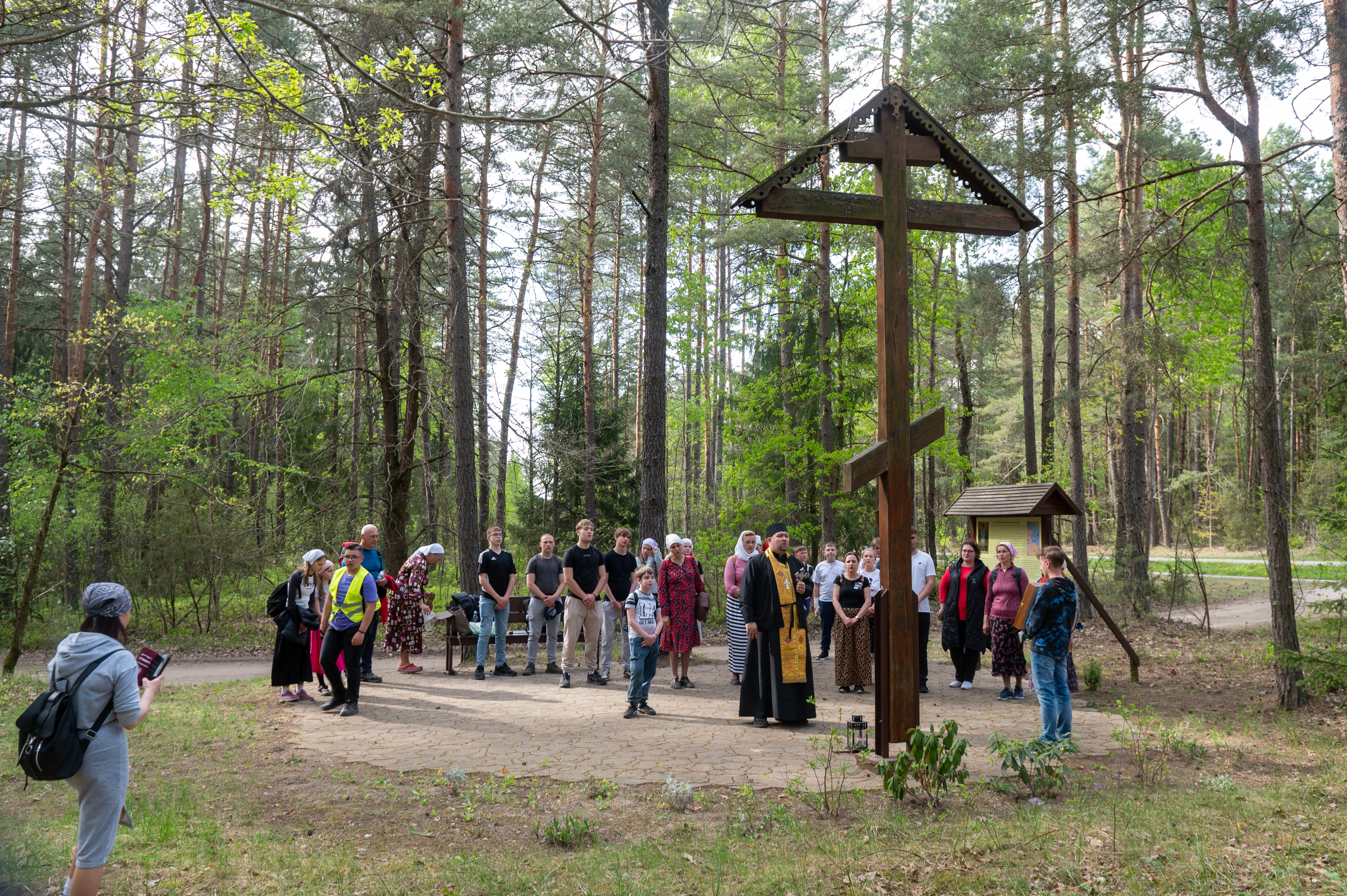 Święto ku czci świętego męczennika Gabriela Zabłudowskiego, Monaster w Zwierkach