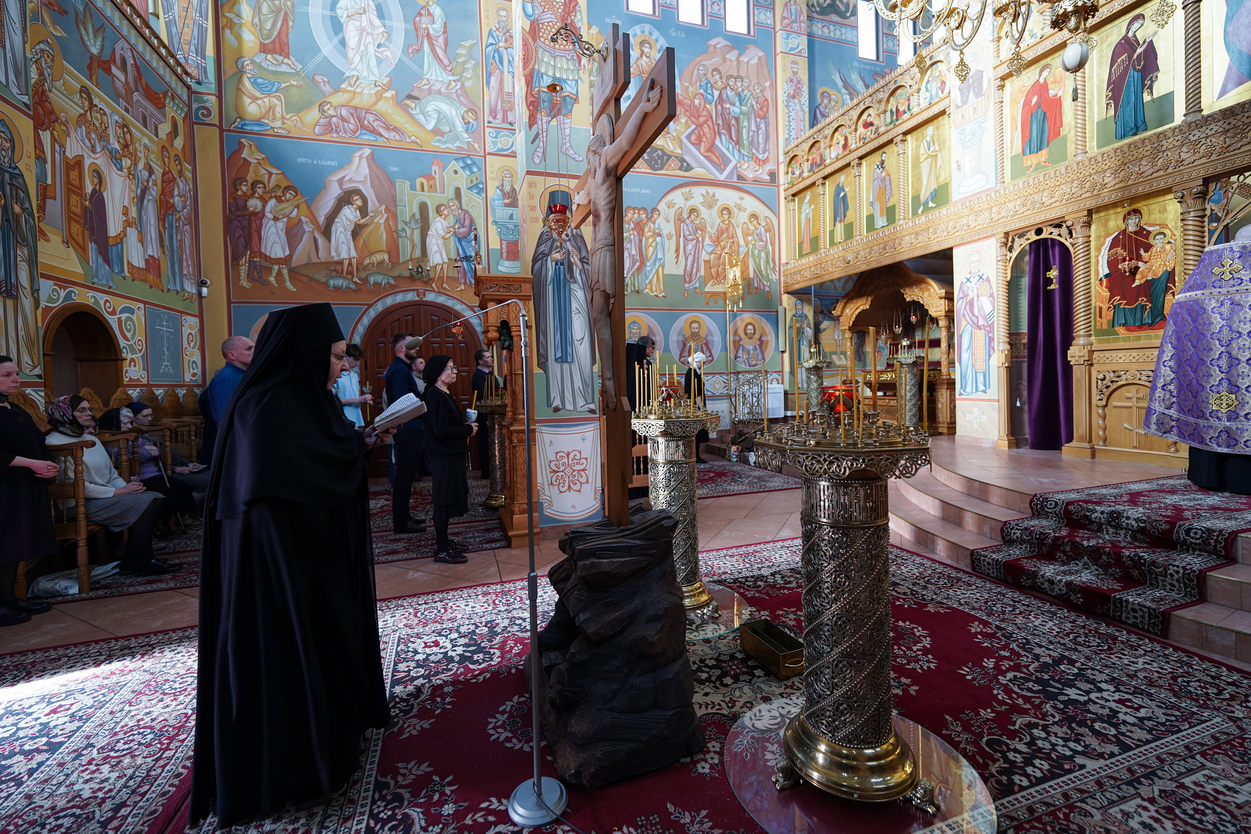 Passion Saturday in Zwierki Convent, 2025