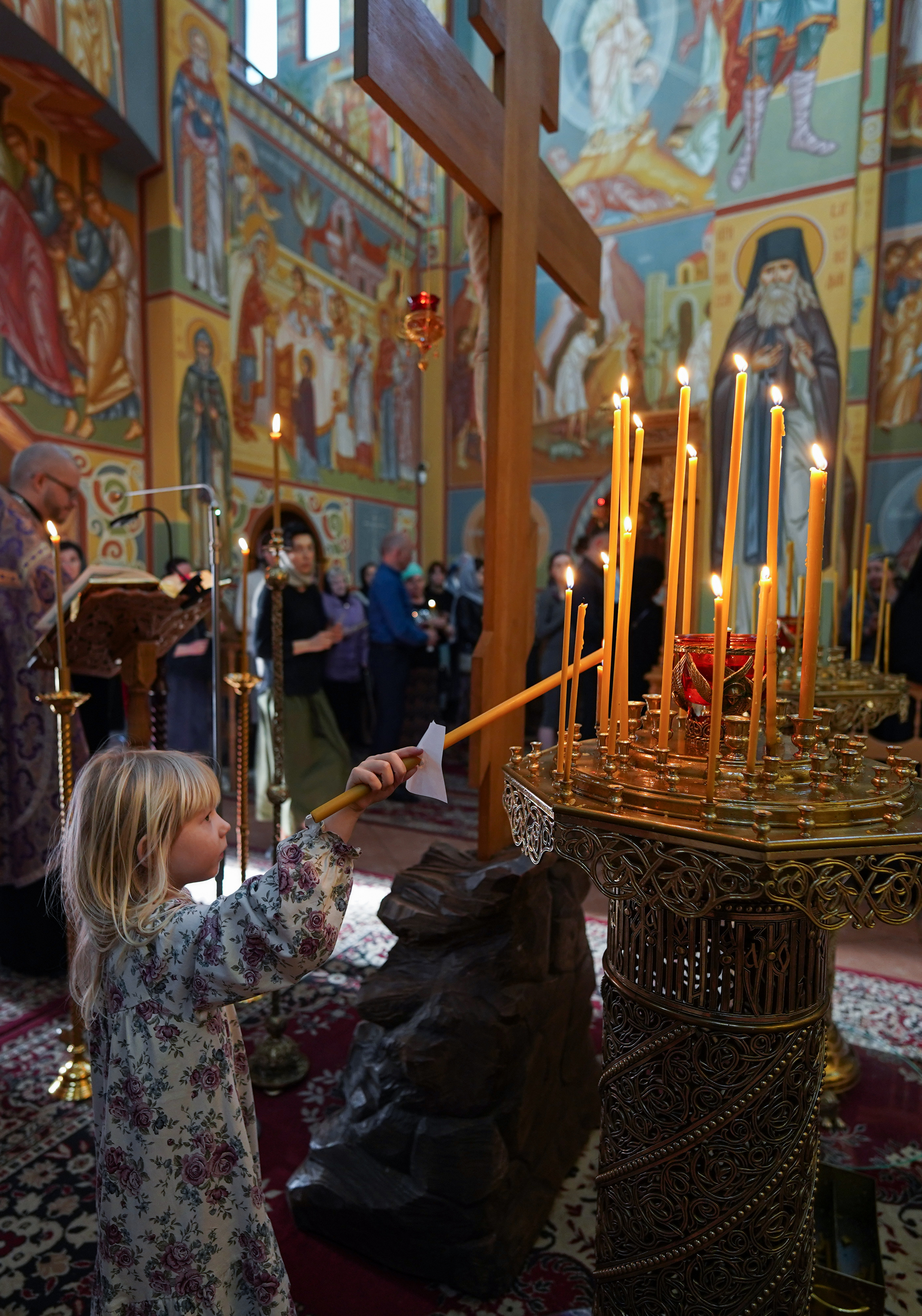 Passion Saturday in Zwierki Convent, 2025