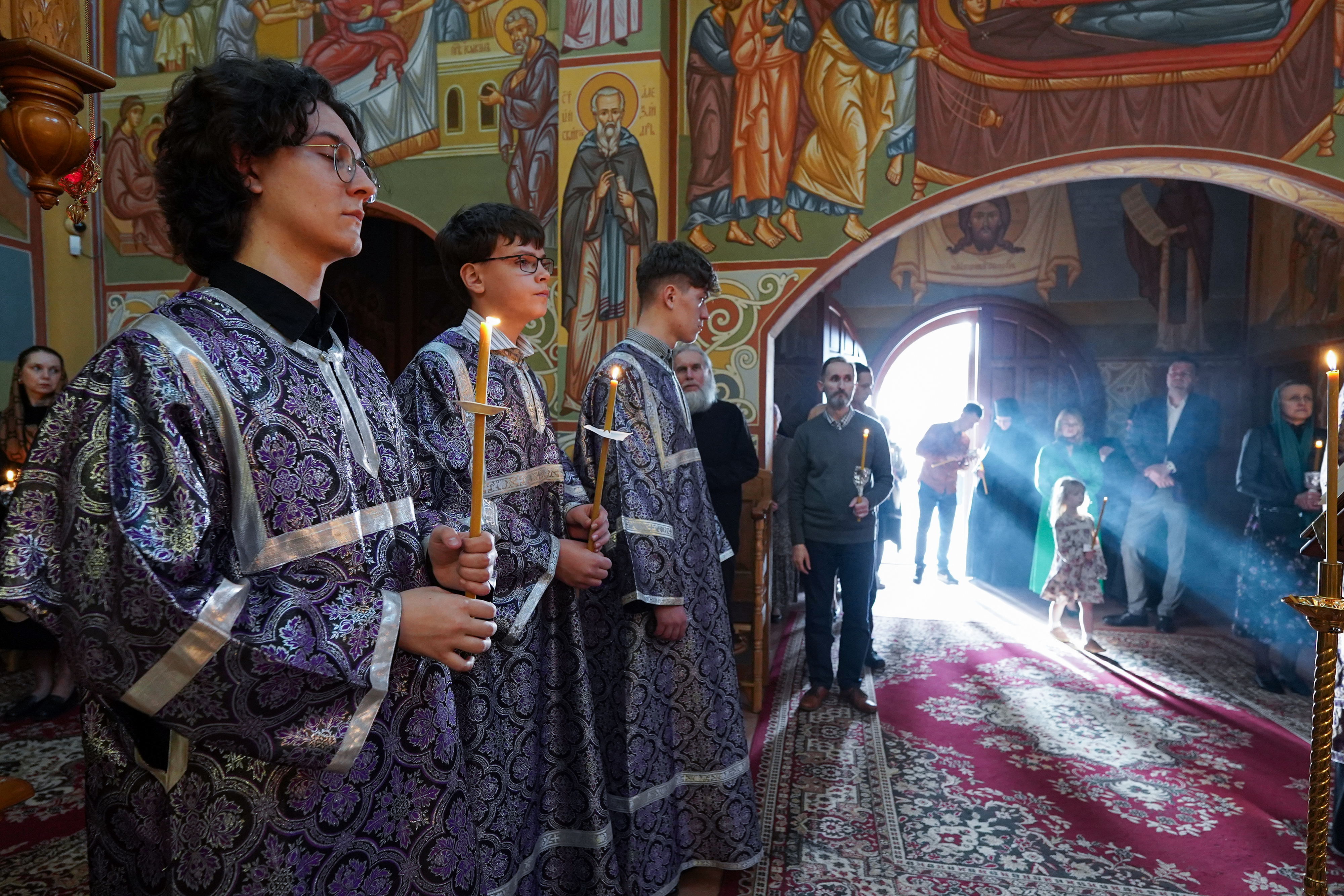 Passion Saturday in Zwierki Convent, 2025