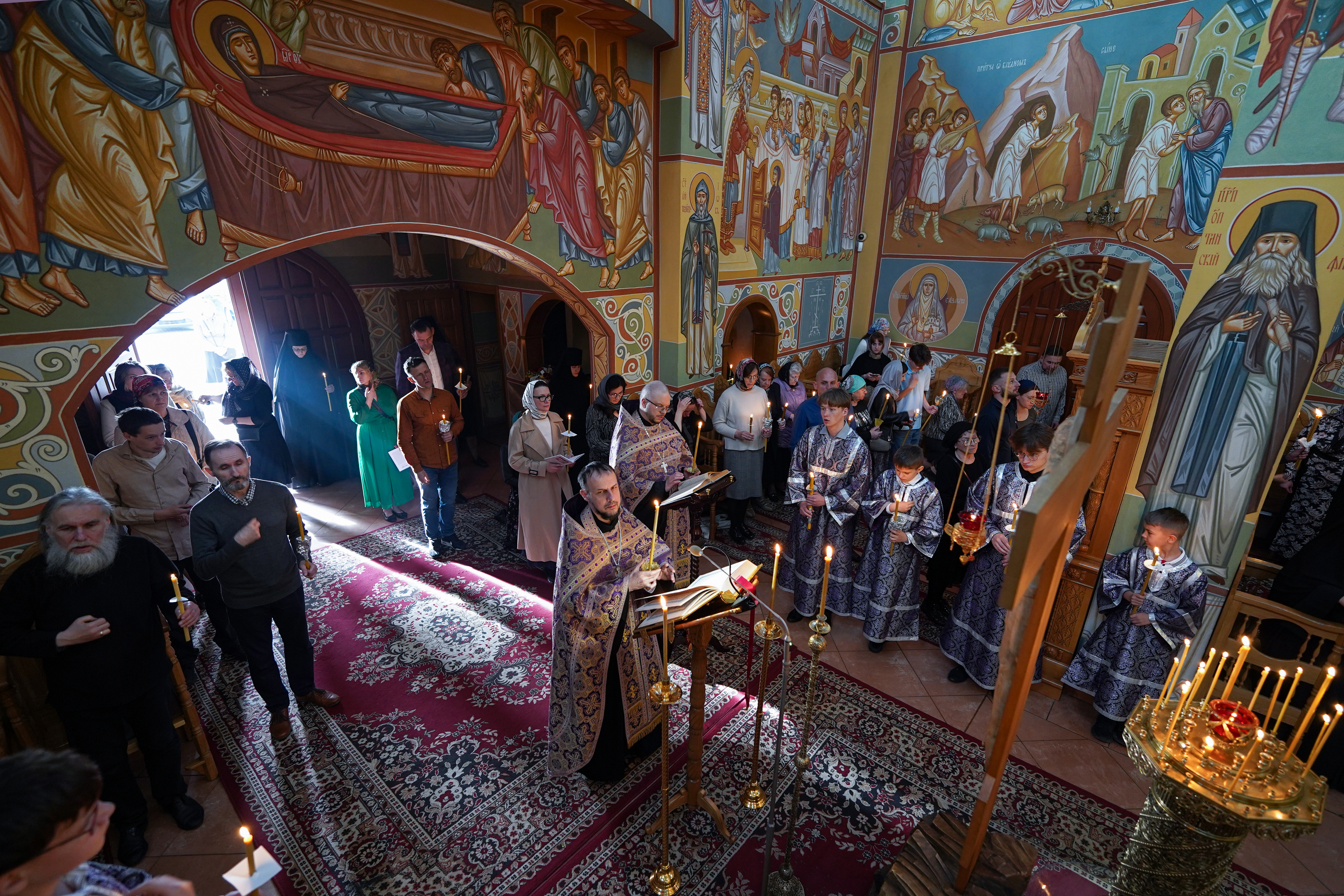 Passion Saturday in Zwierki Convent, 2025