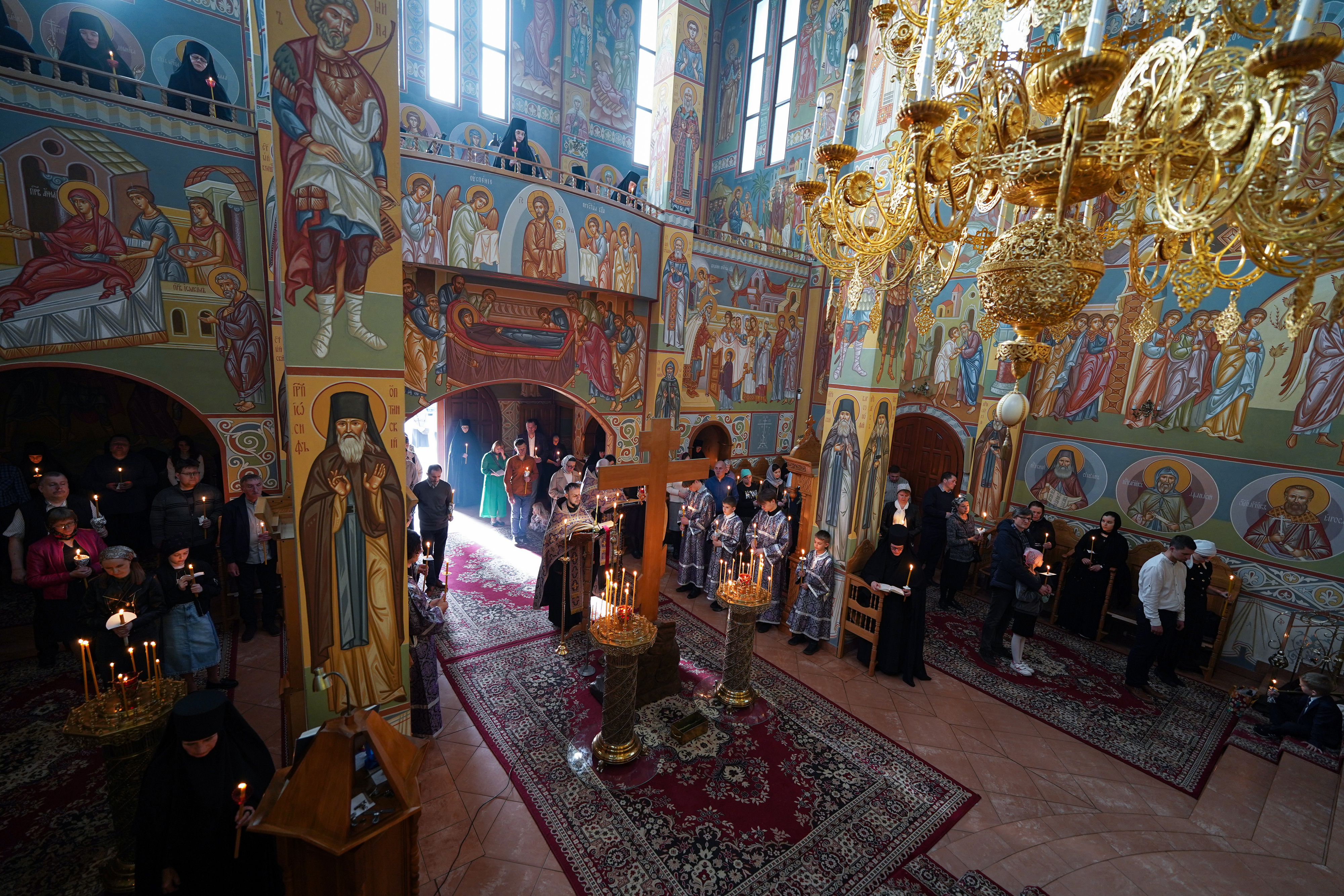 Passion Saturday in Zwierki Convent, 2025