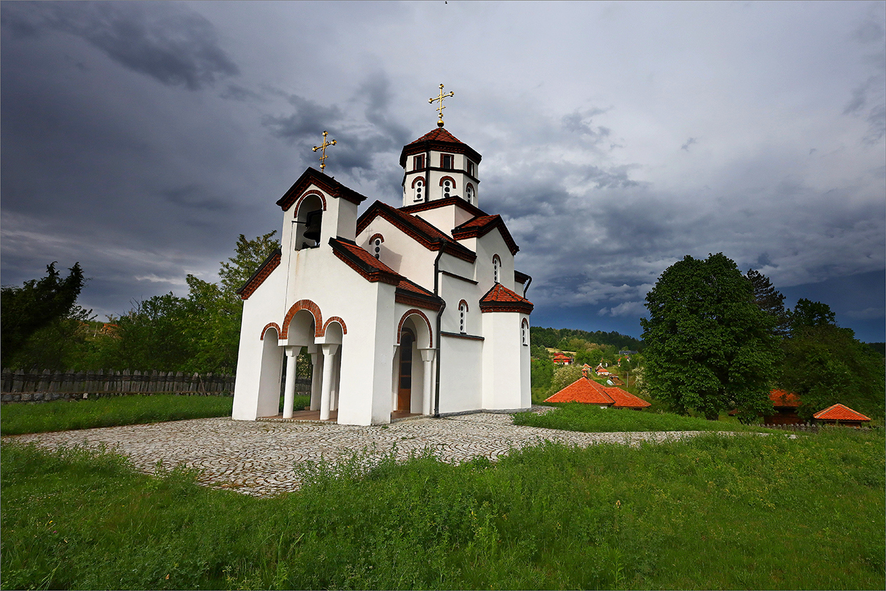 Saint Georg church in the Lelich village