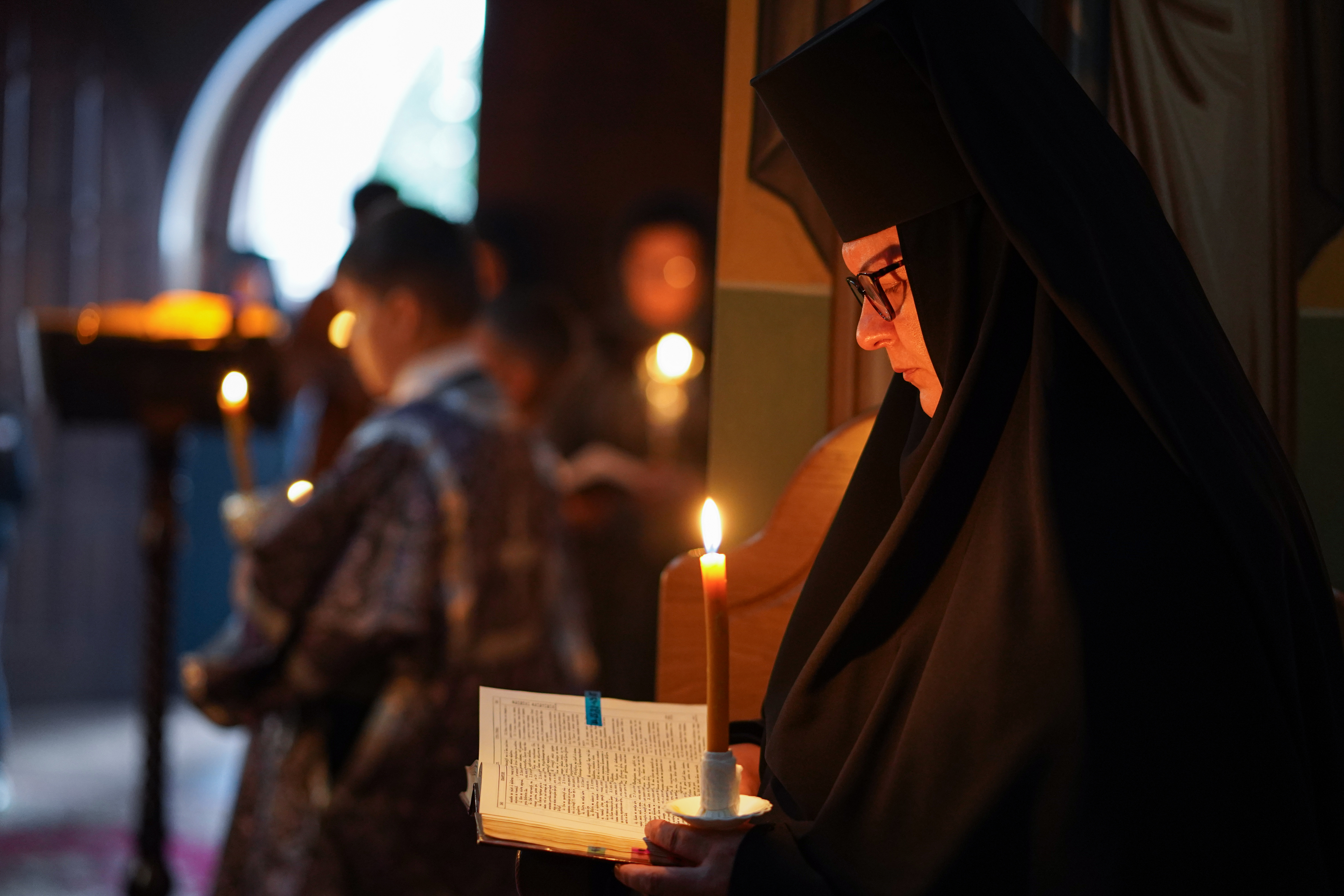Passion Friday in Zwierki Convent, 2025