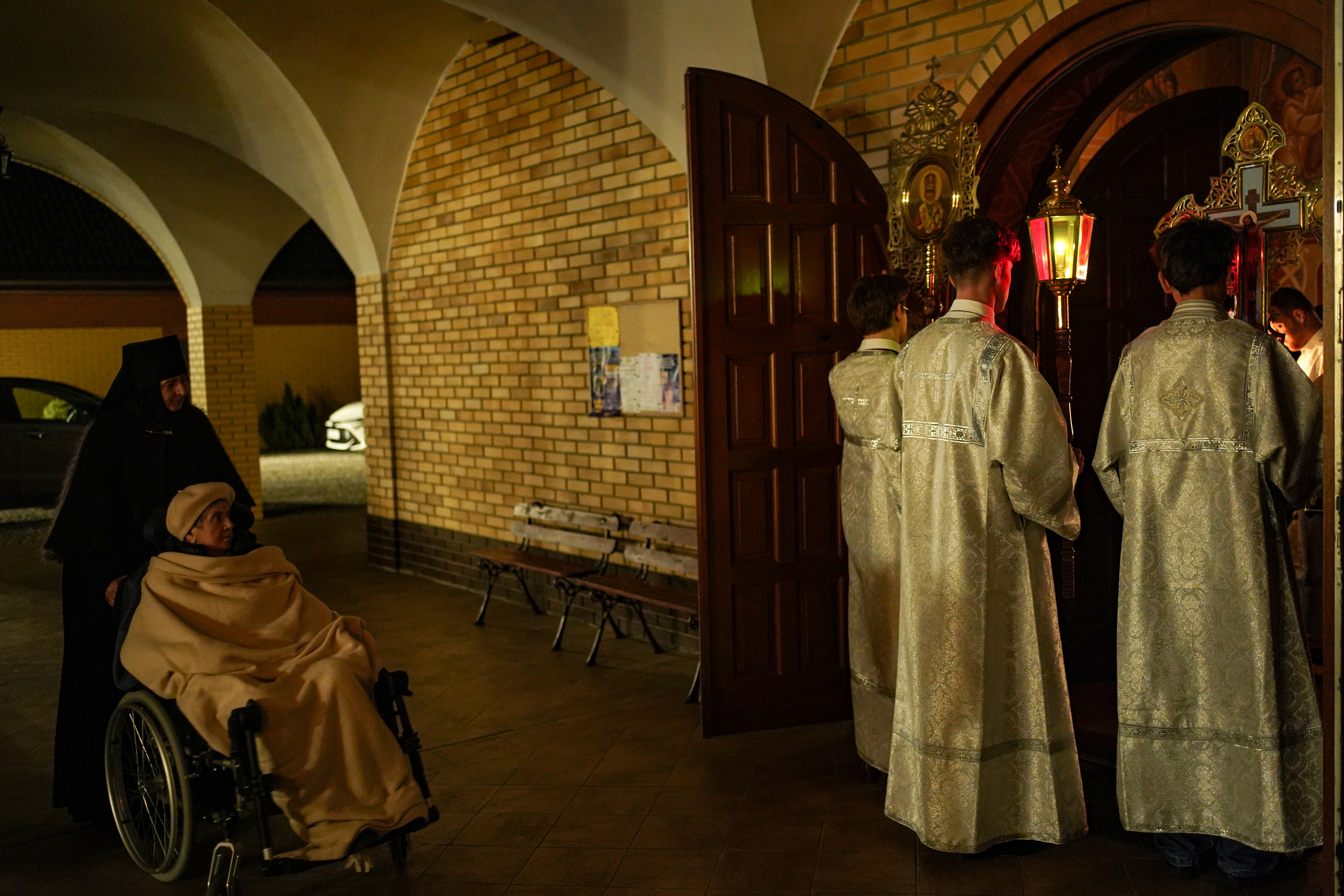 Easter night in Zwierki Convent, 2025