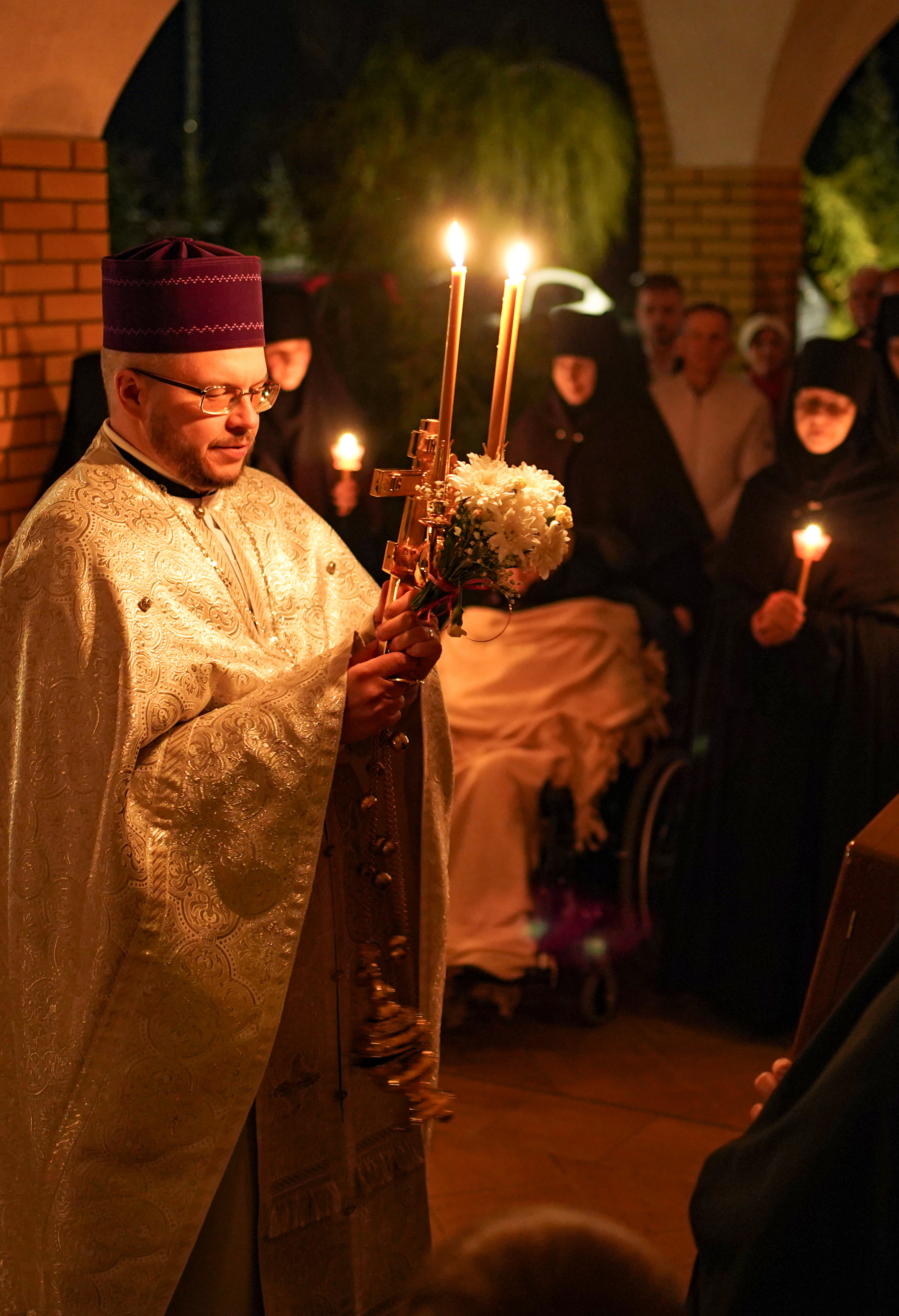 Easter night in Zwierki Convent, 2025