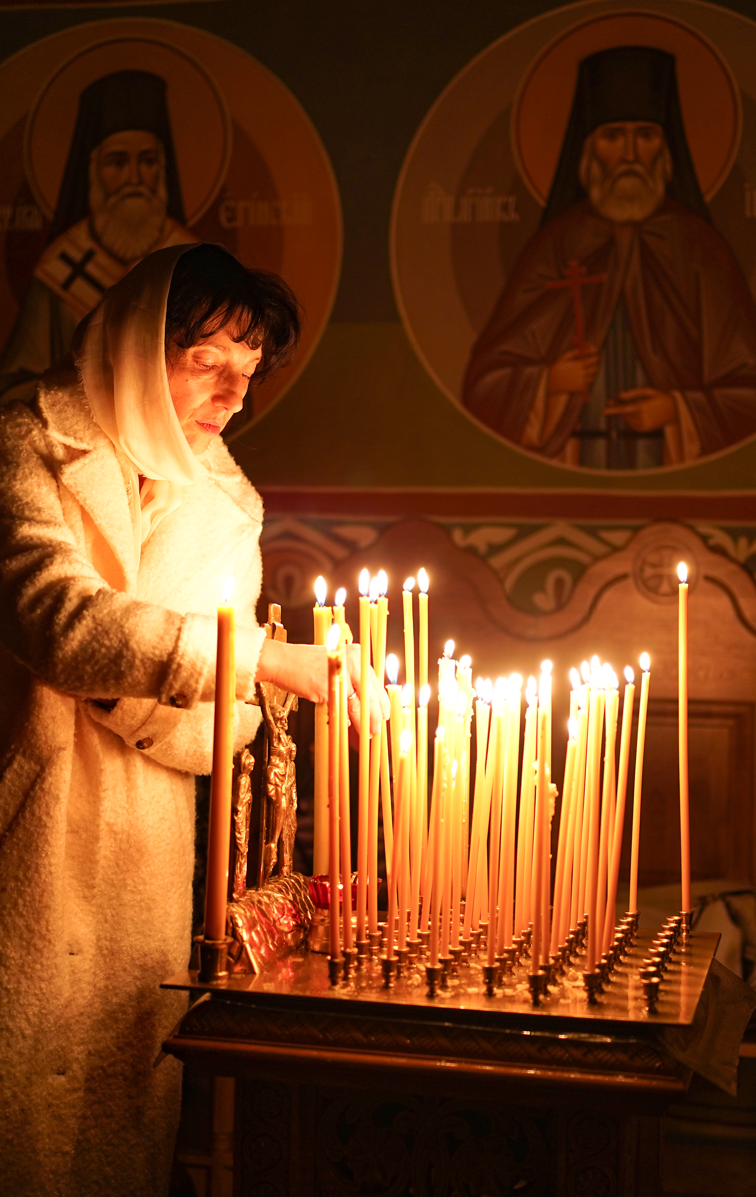 Easter night in Zwierki Convent, 2025