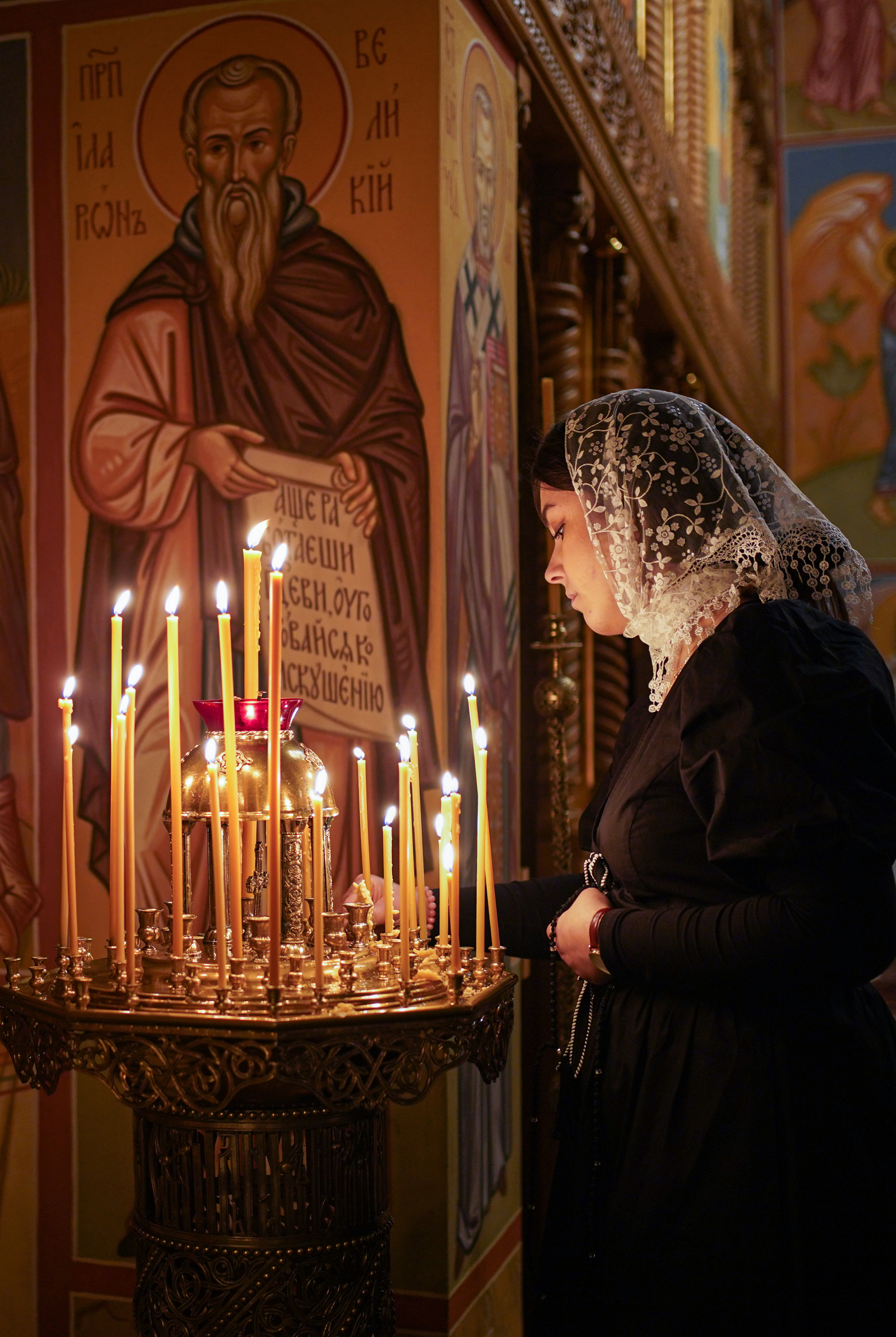 Easter night in Zwierki Convent, 2025