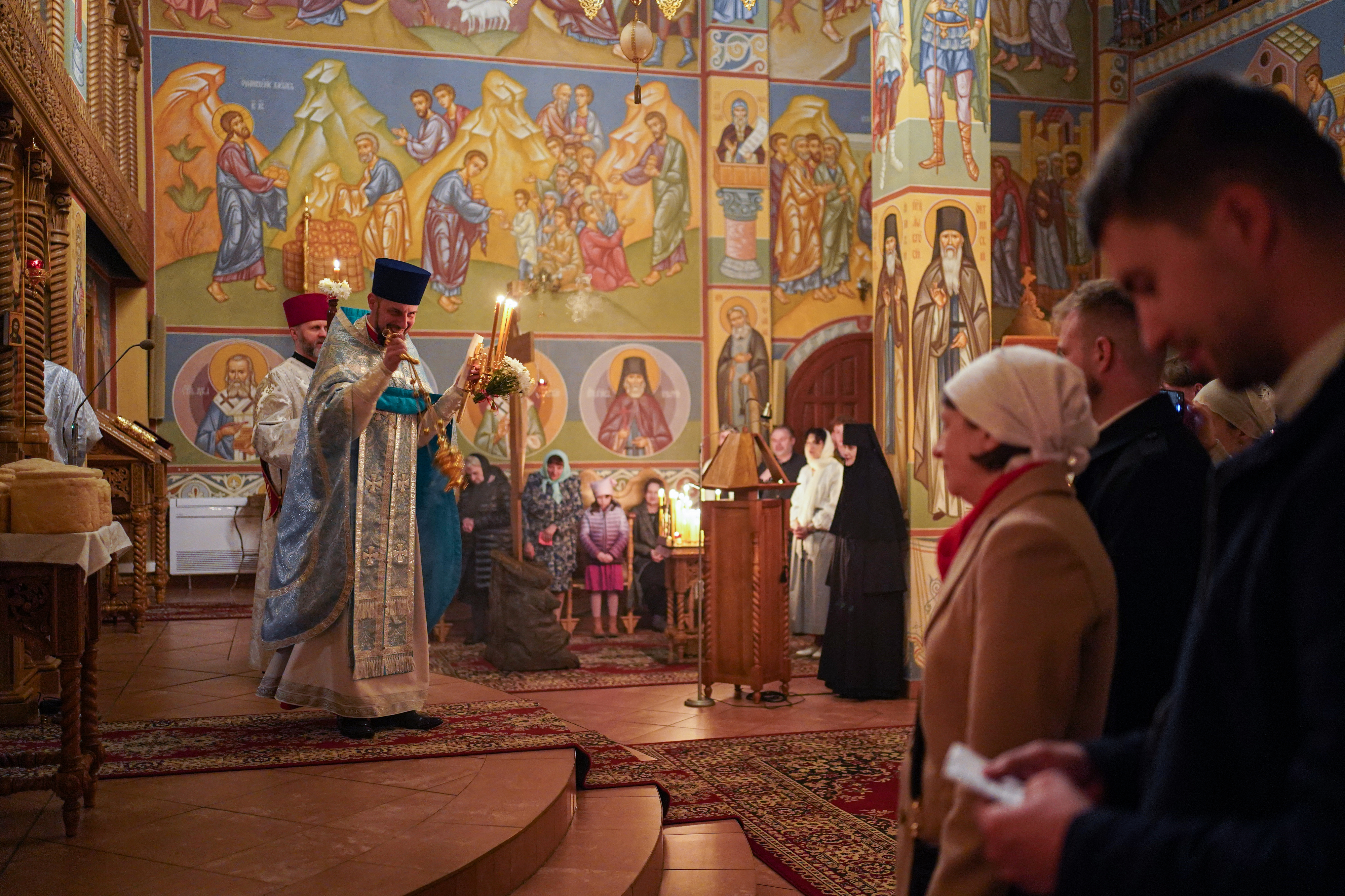Easter night in Zwierki Convent, 2025 
