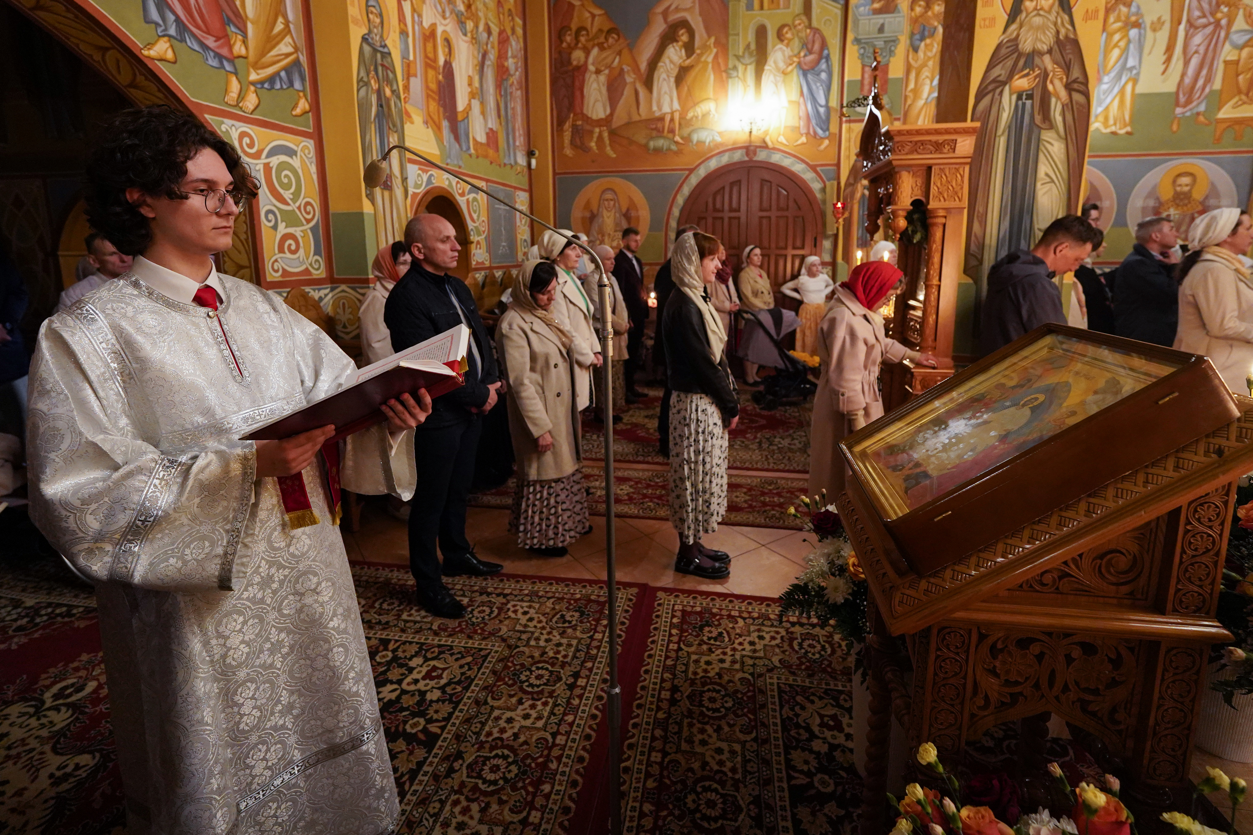 Easter night in Zwierki Convent, 2025