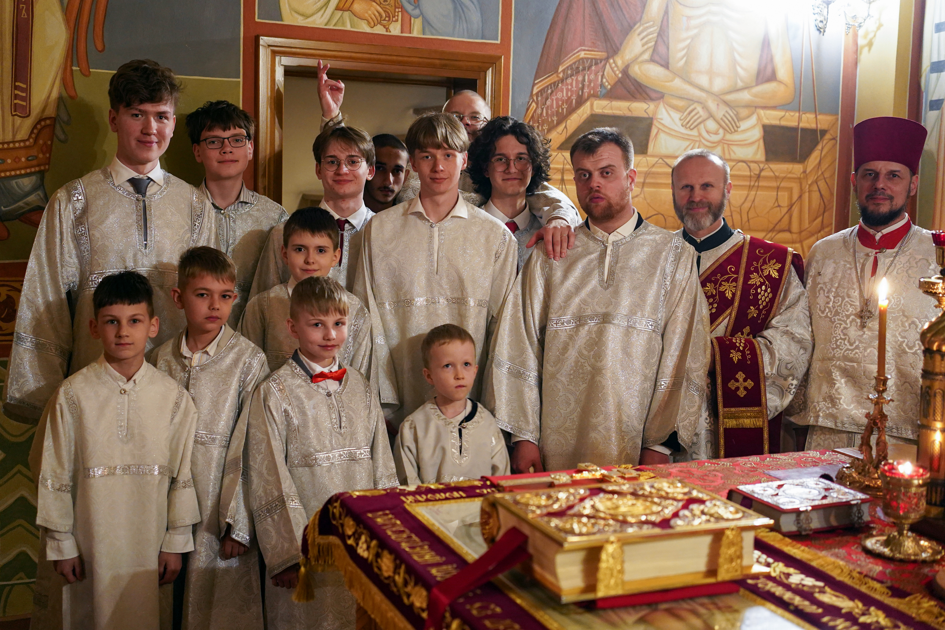 Easter night in Zwierki Convent, 2025