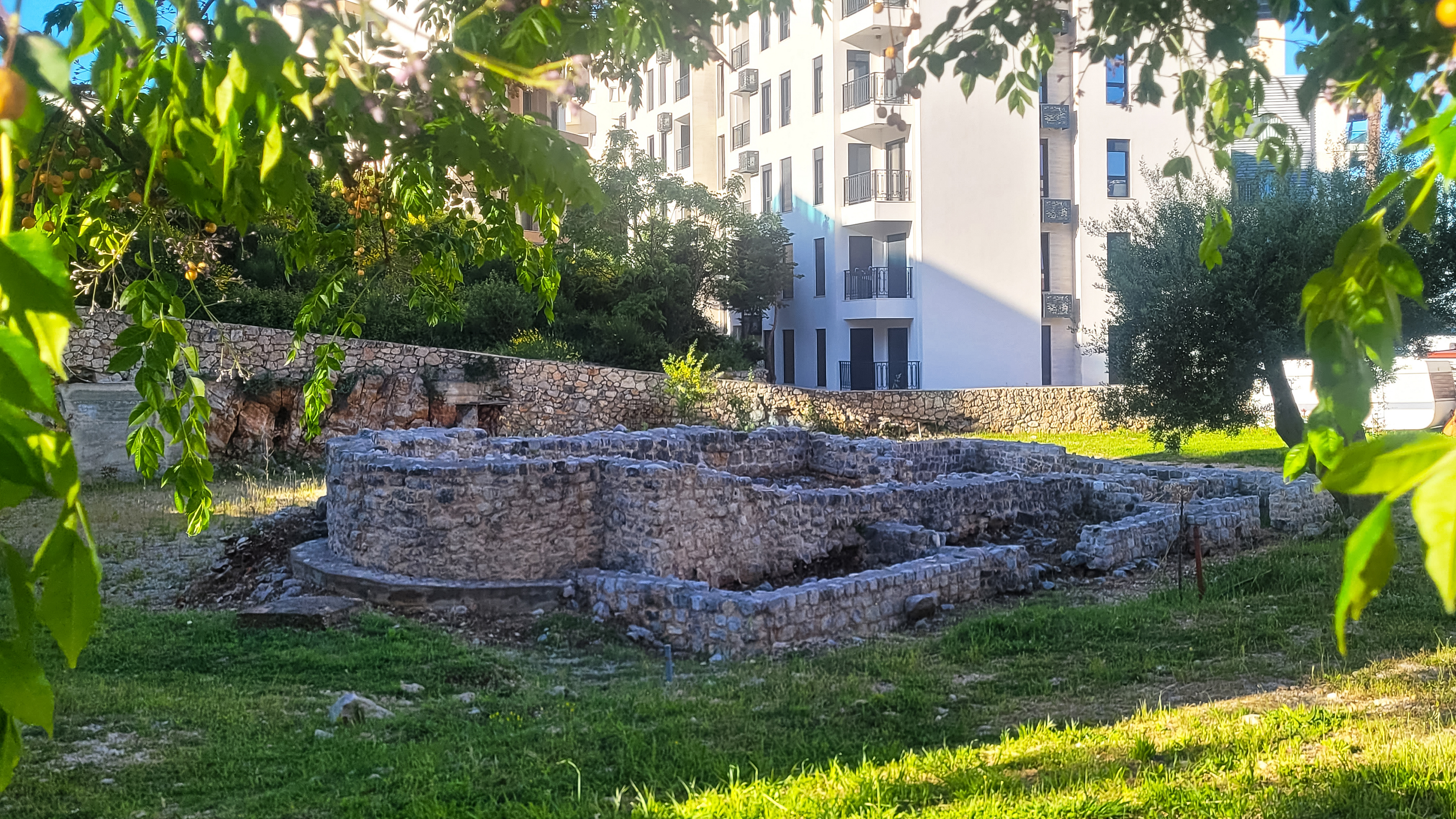 Foundations of All Saints church in Dobro Voda, IV-VI century