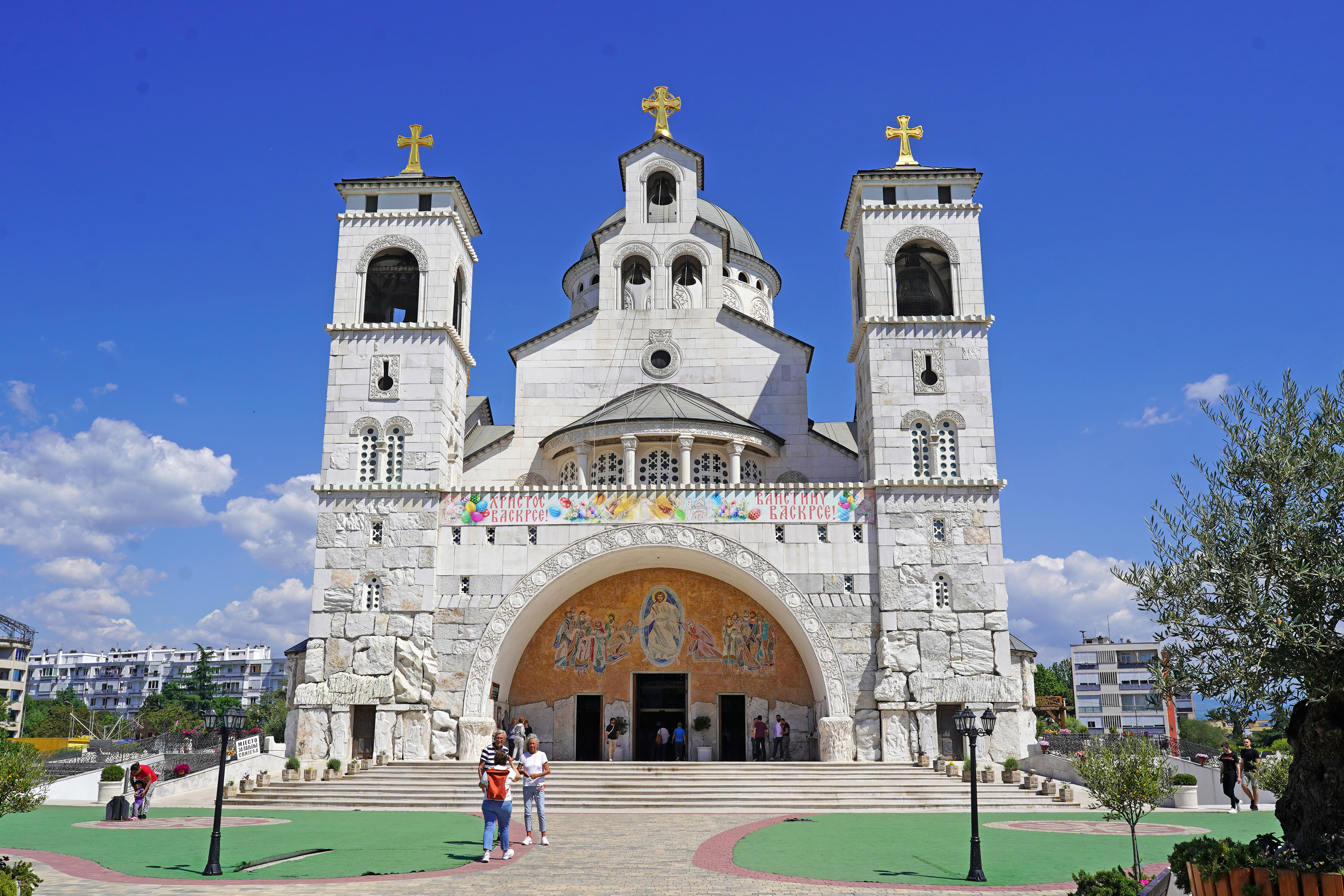 The Ressurection of Christ Cathedral in Podgorica