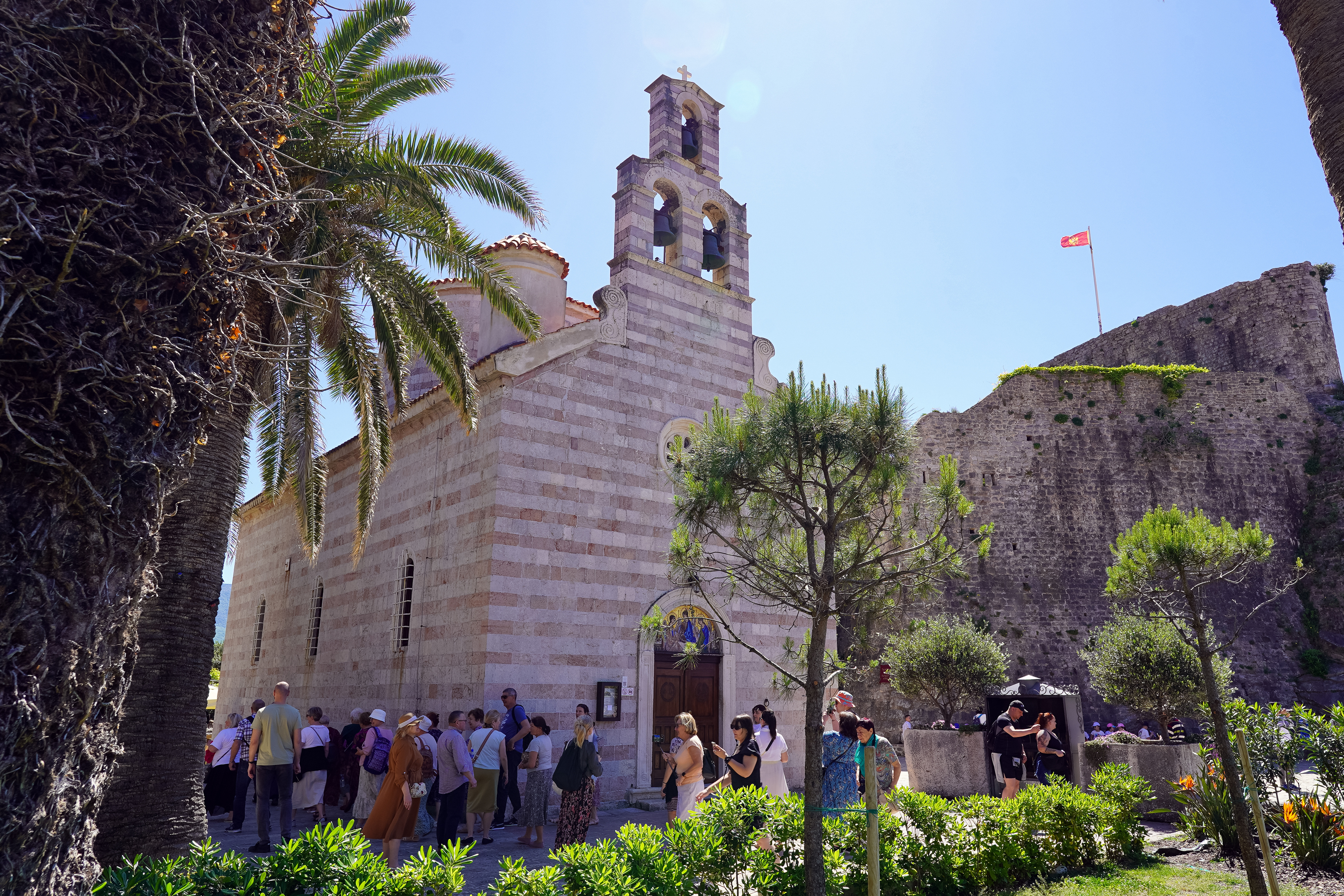 The Holy Trinity church in Budva