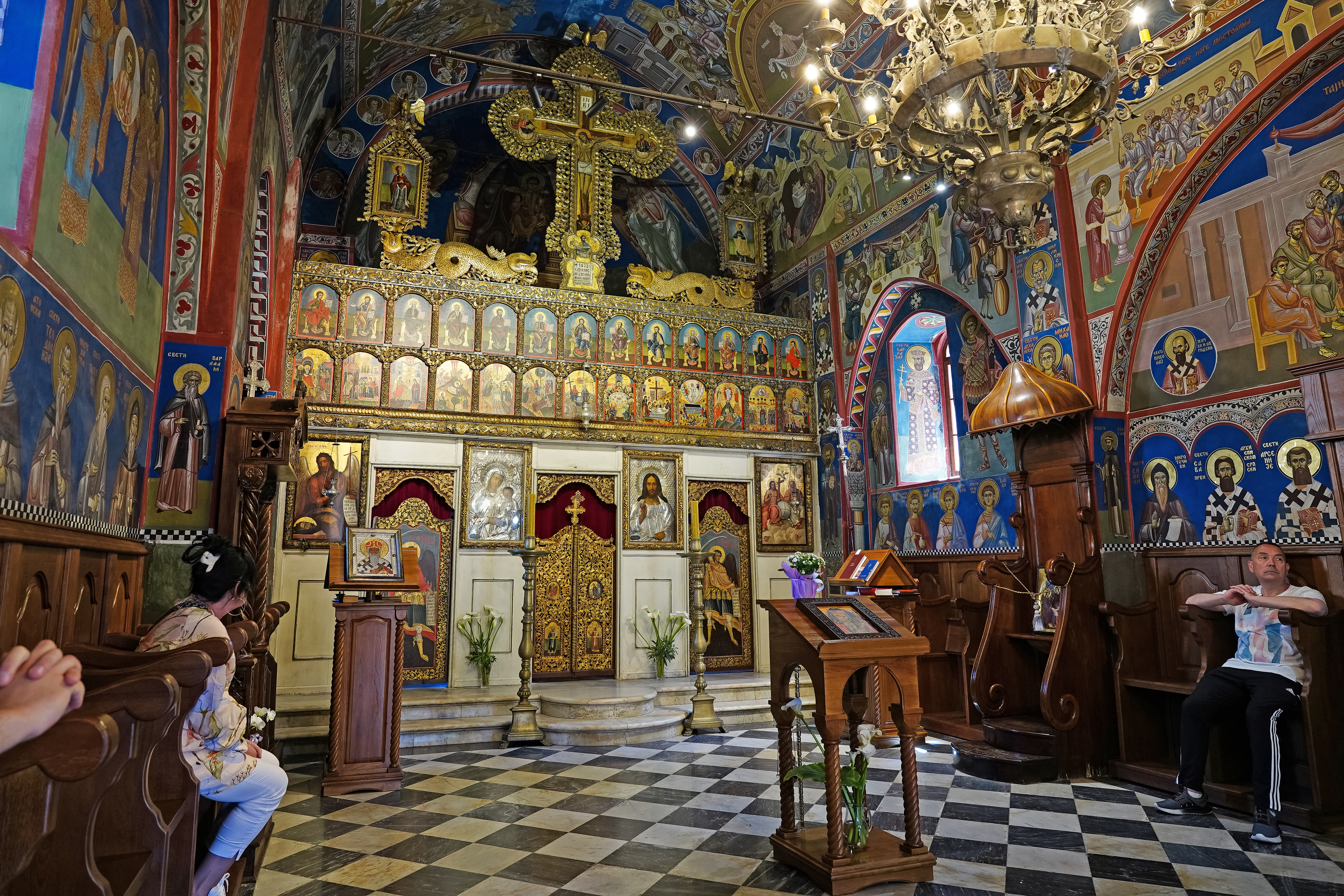 The Holy Trinity church in Budva