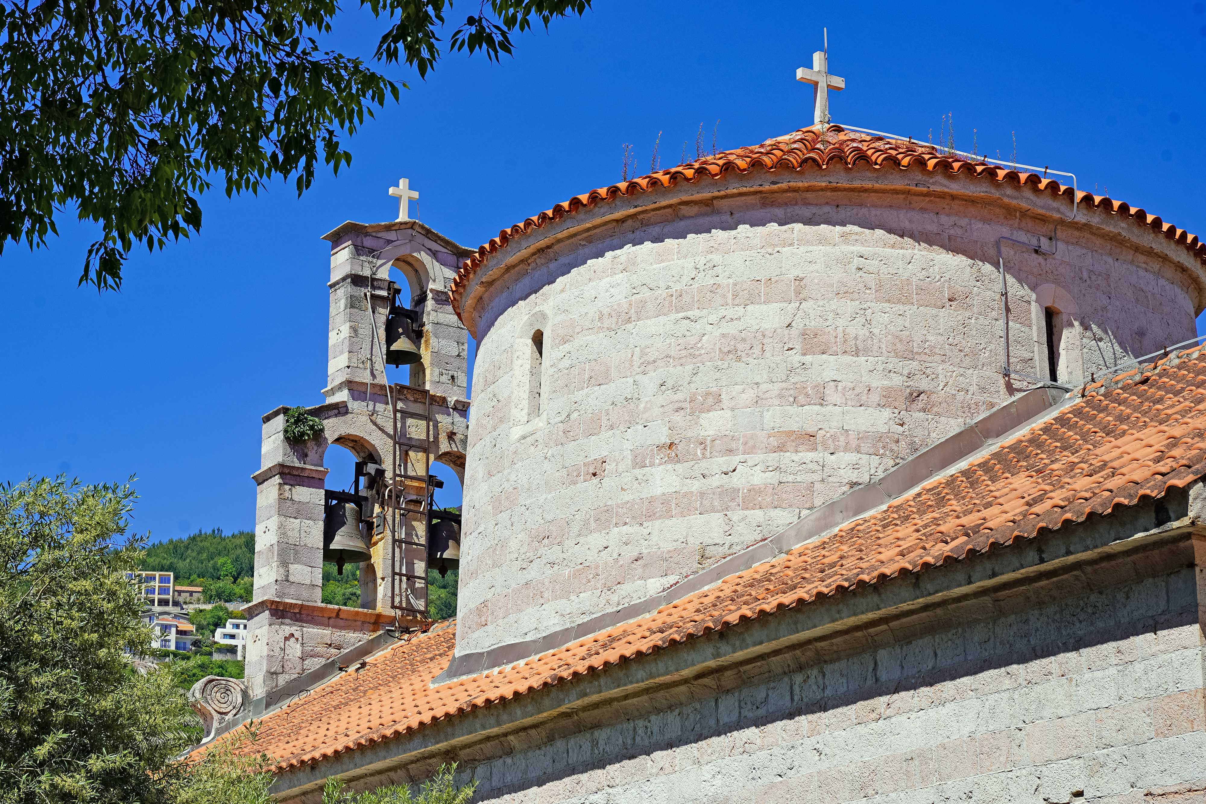The Holy Trinity church in Budva