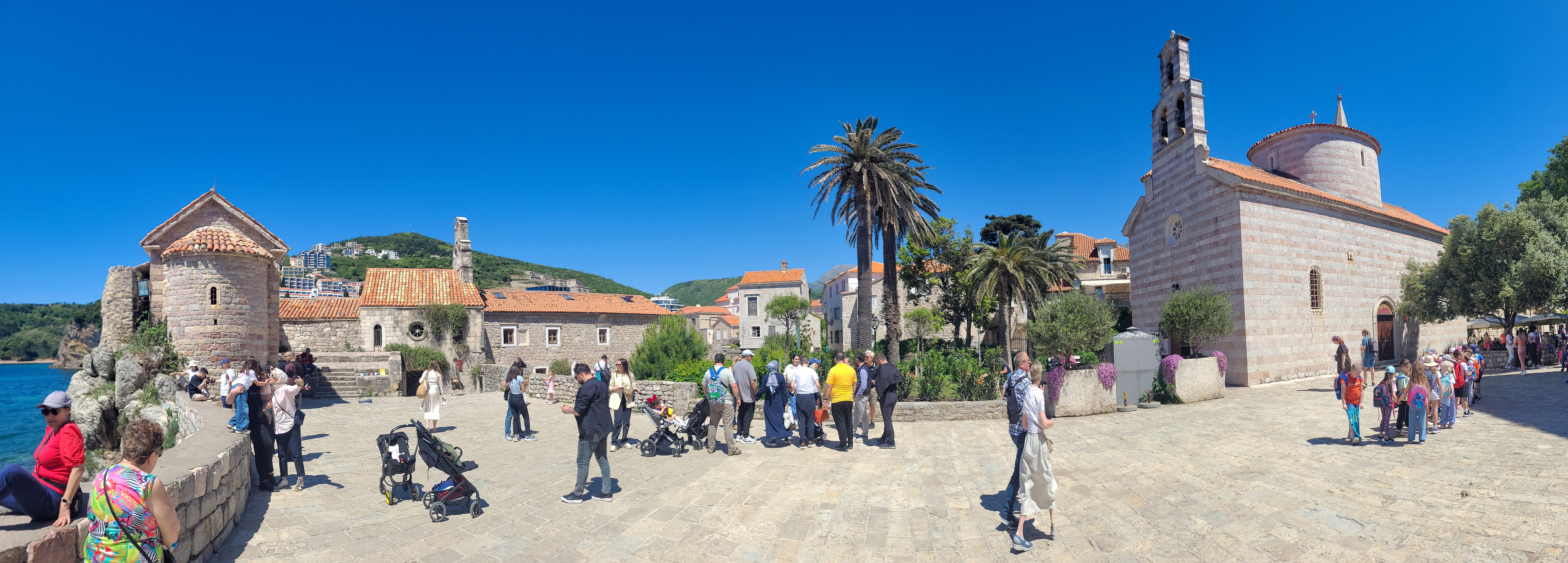 The Orthodox churches in Budva