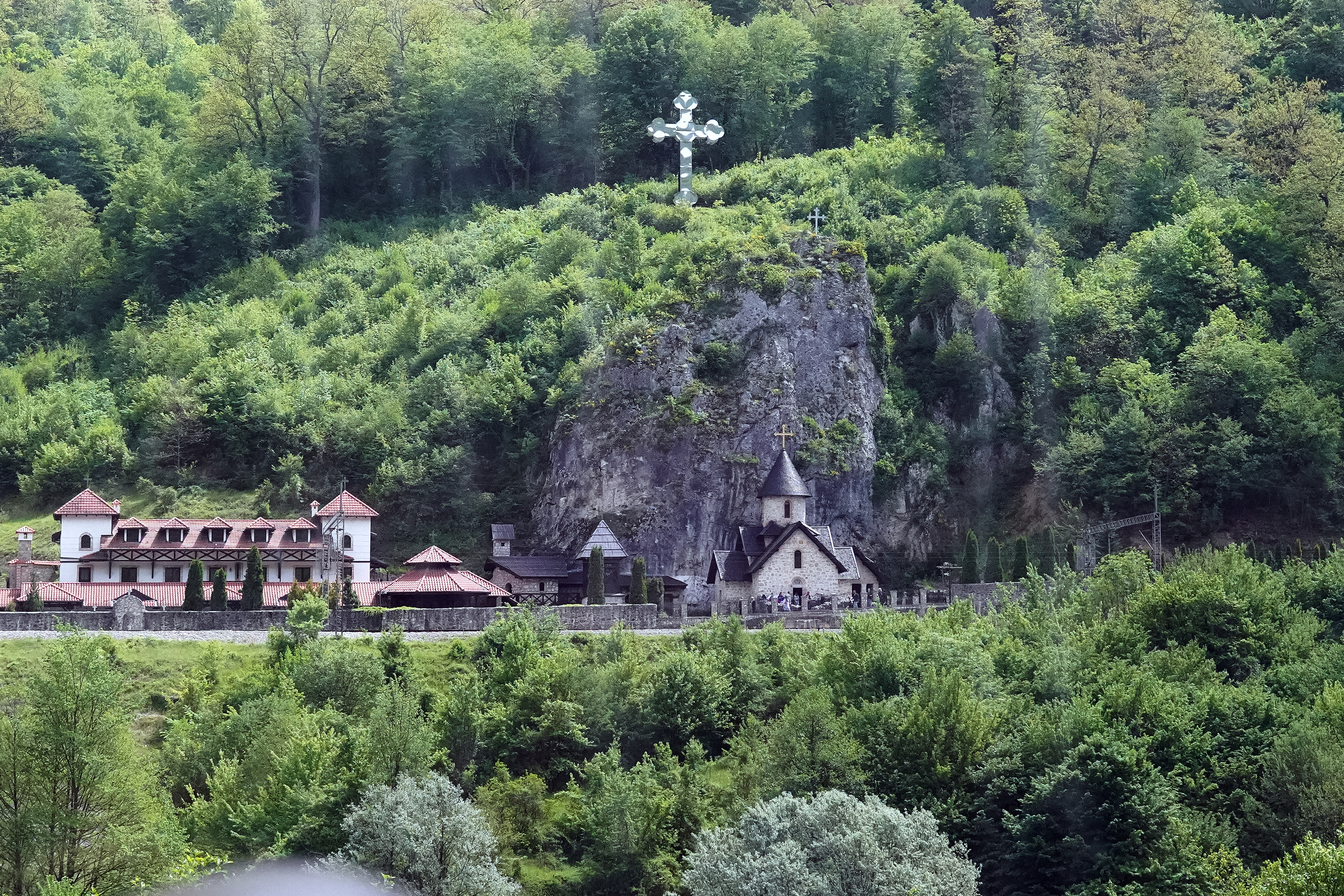 Serbian monastery close to Montenegro border