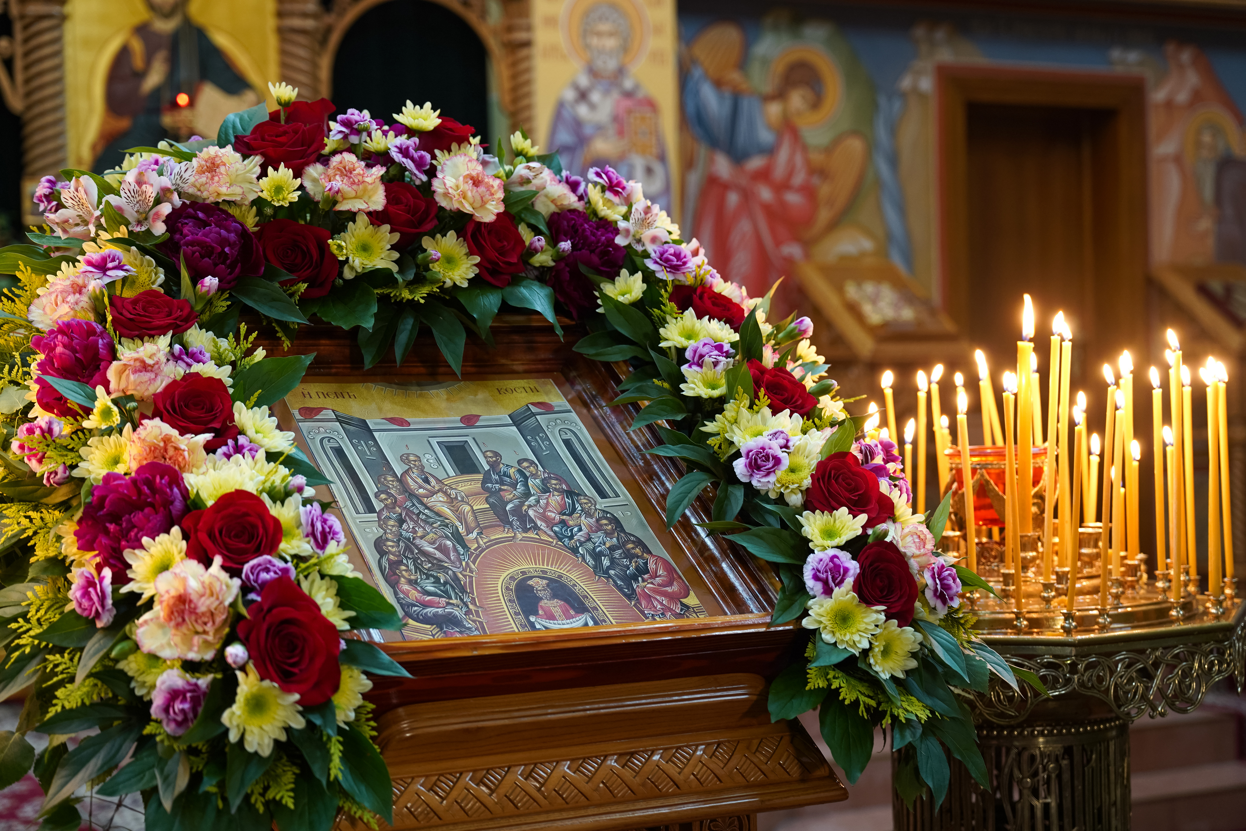 Pentacost feast in Zwierki Convent