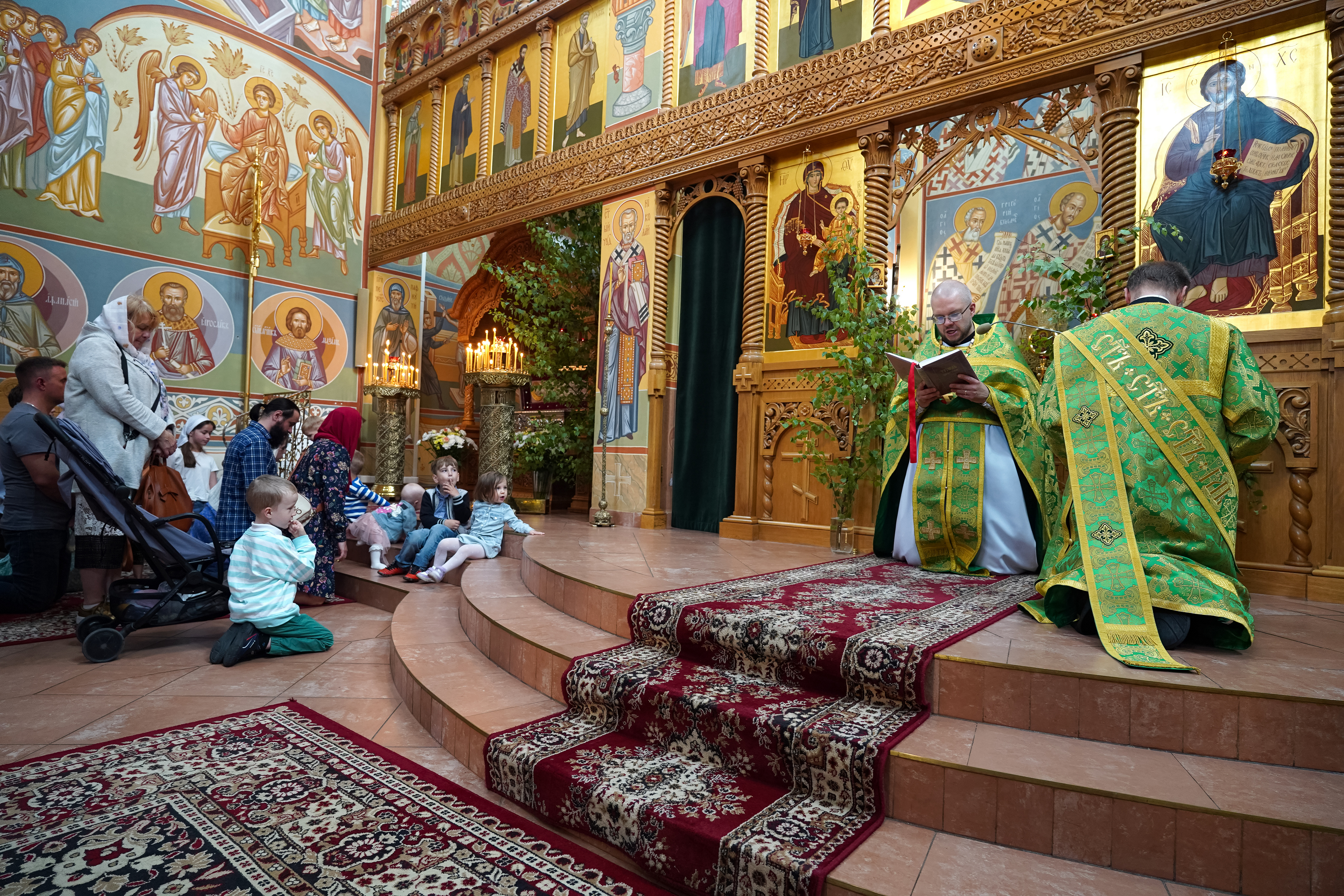 Pentacost feast in Zwierki Convent