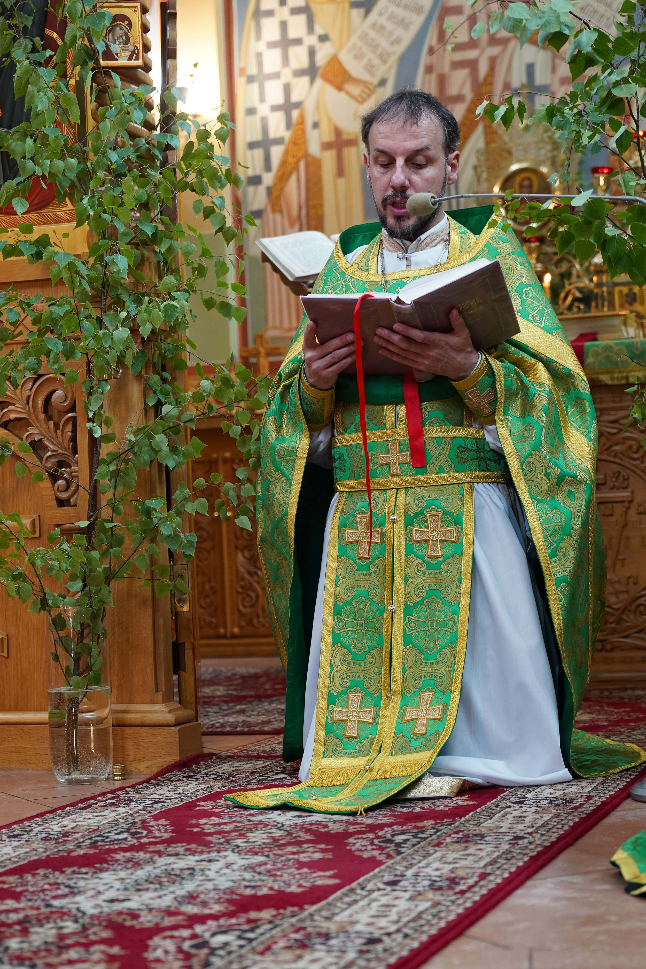 Pentacost feast in Zwierki Convent