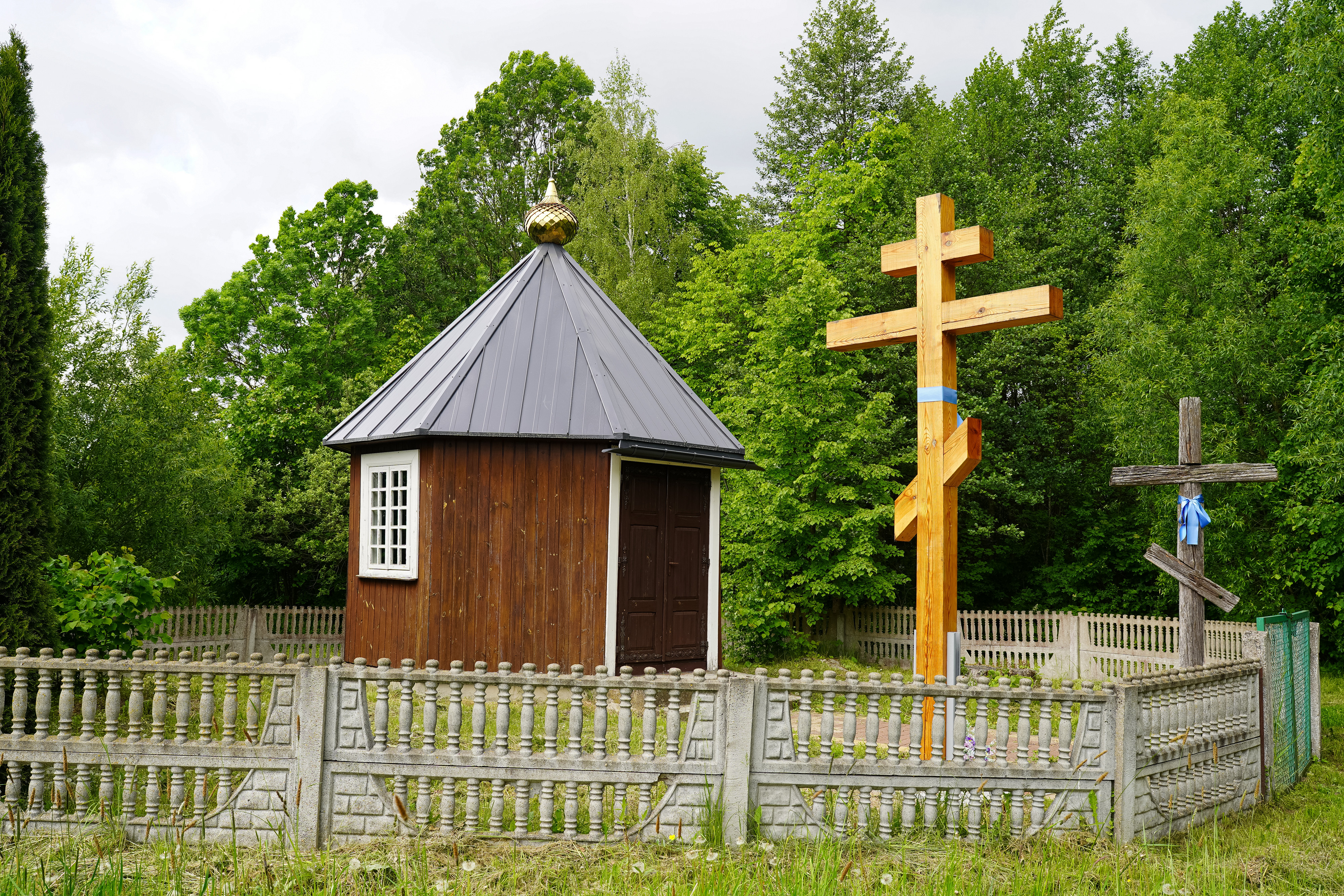 The Orthodox chapel in Piatienka