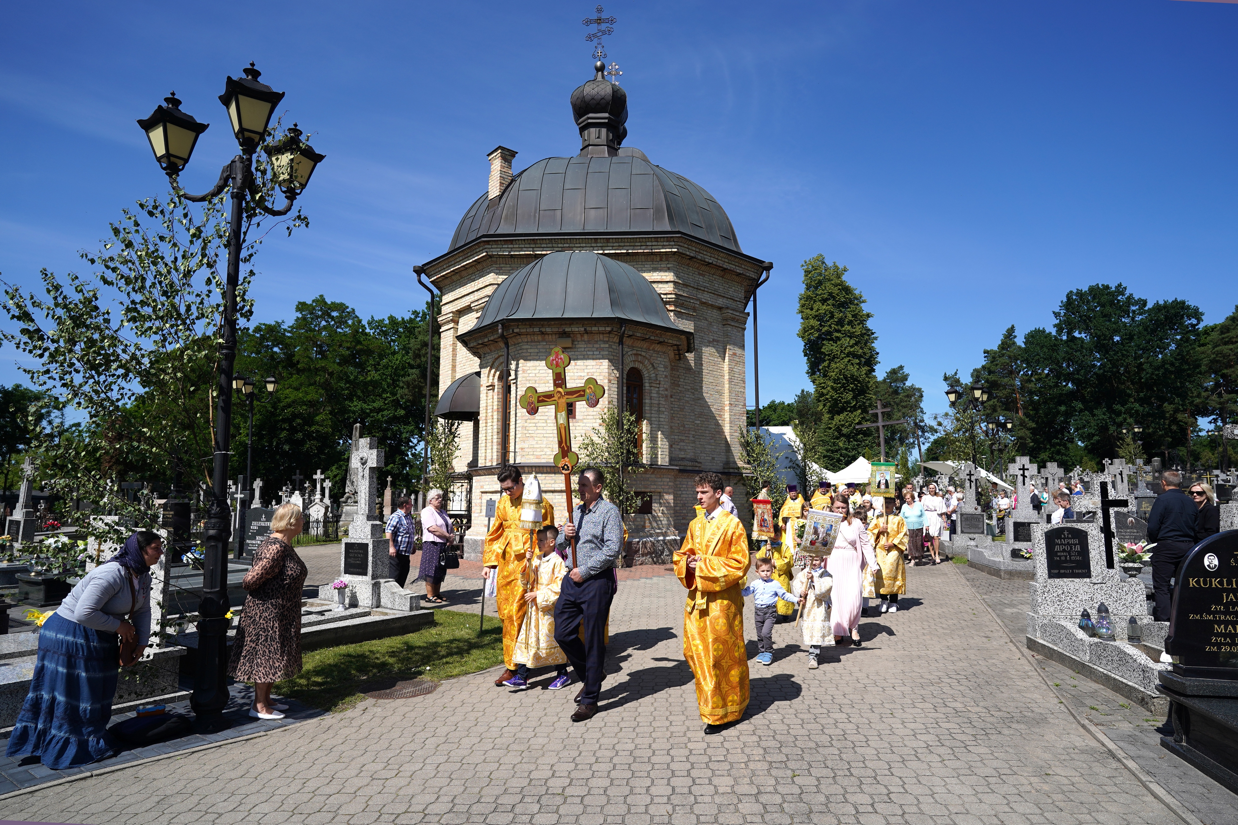 The All Saints feast in All Saints parish in Białystok