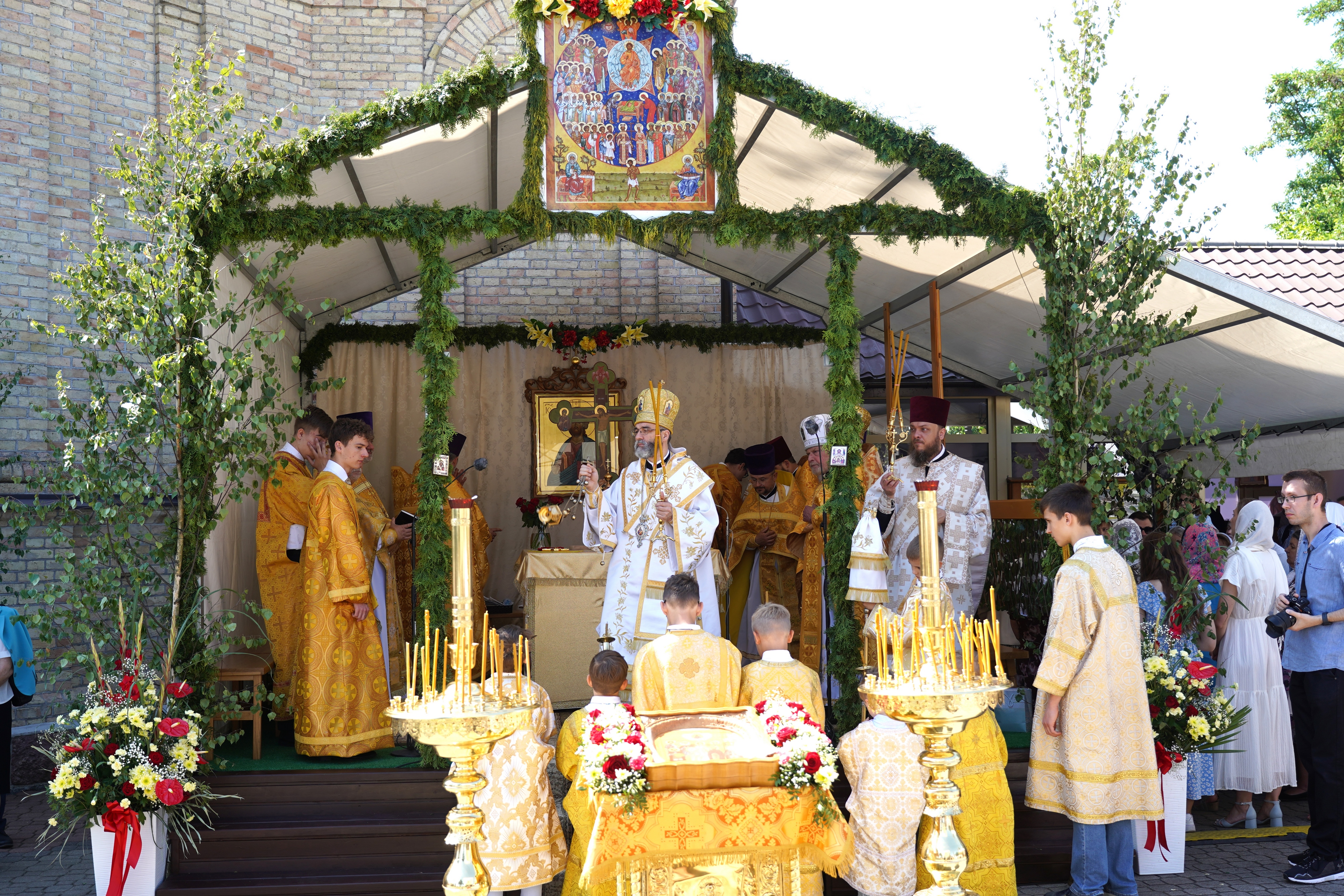 The All Saints feast in All Saints parish in Białystok