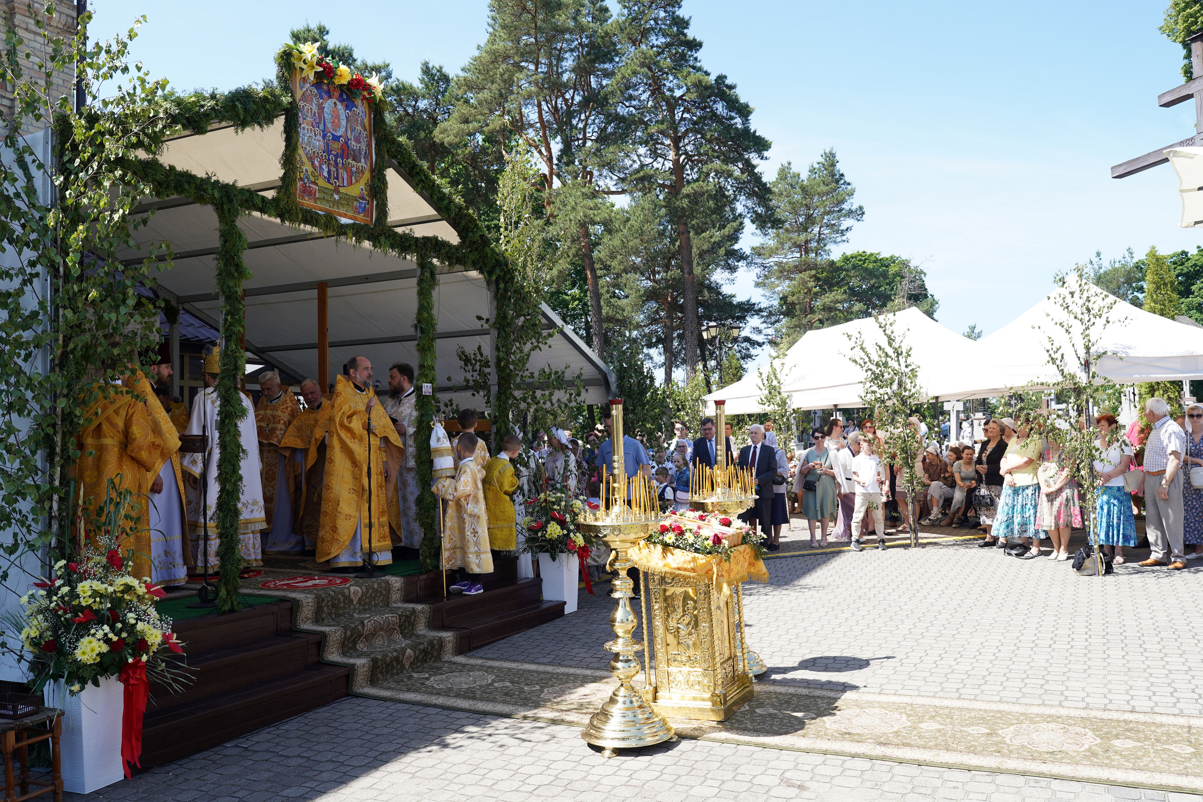 The All Saints feast in All Saints parish in Białystok 