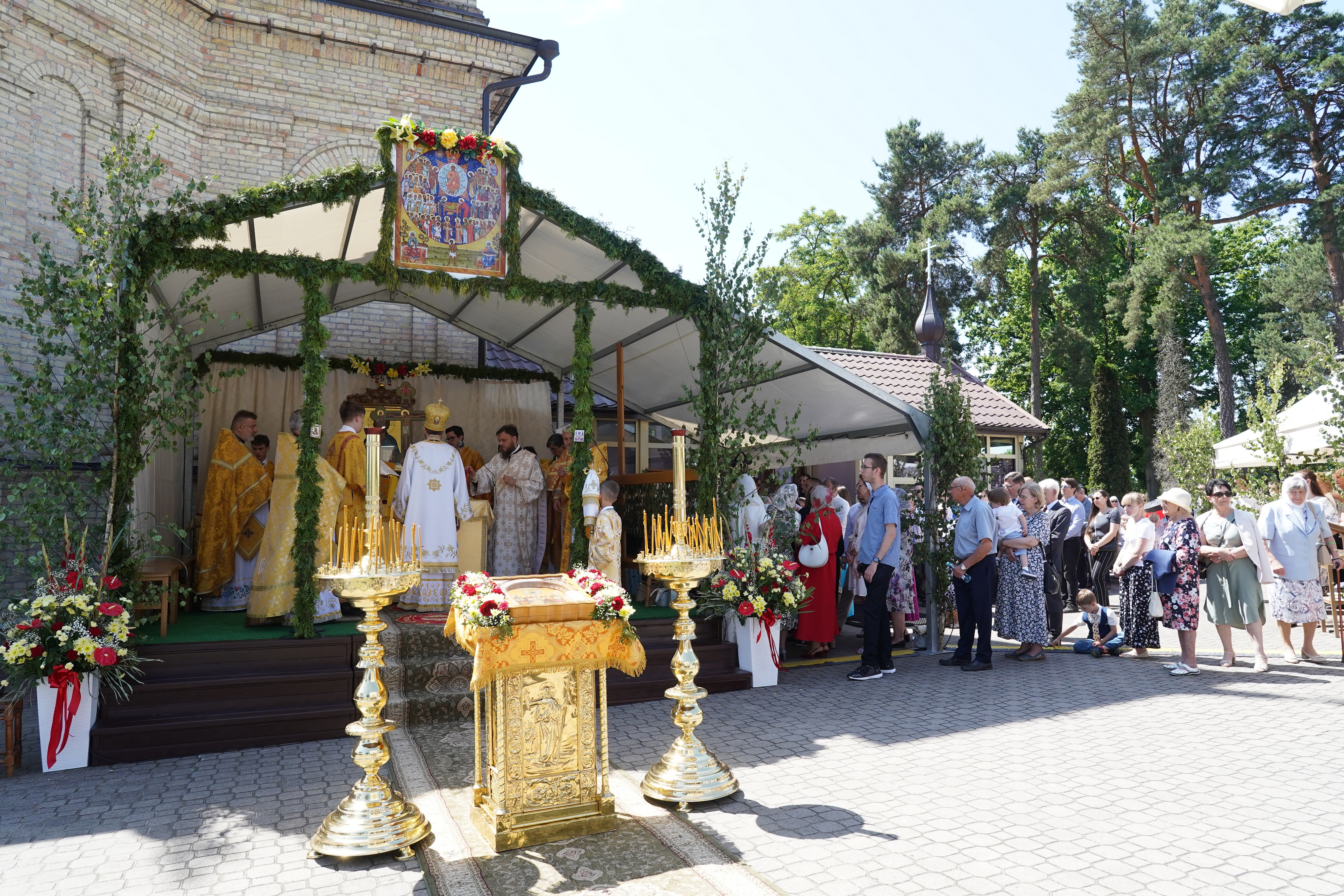 The All Saints feast in All Saints parish in Białystok 