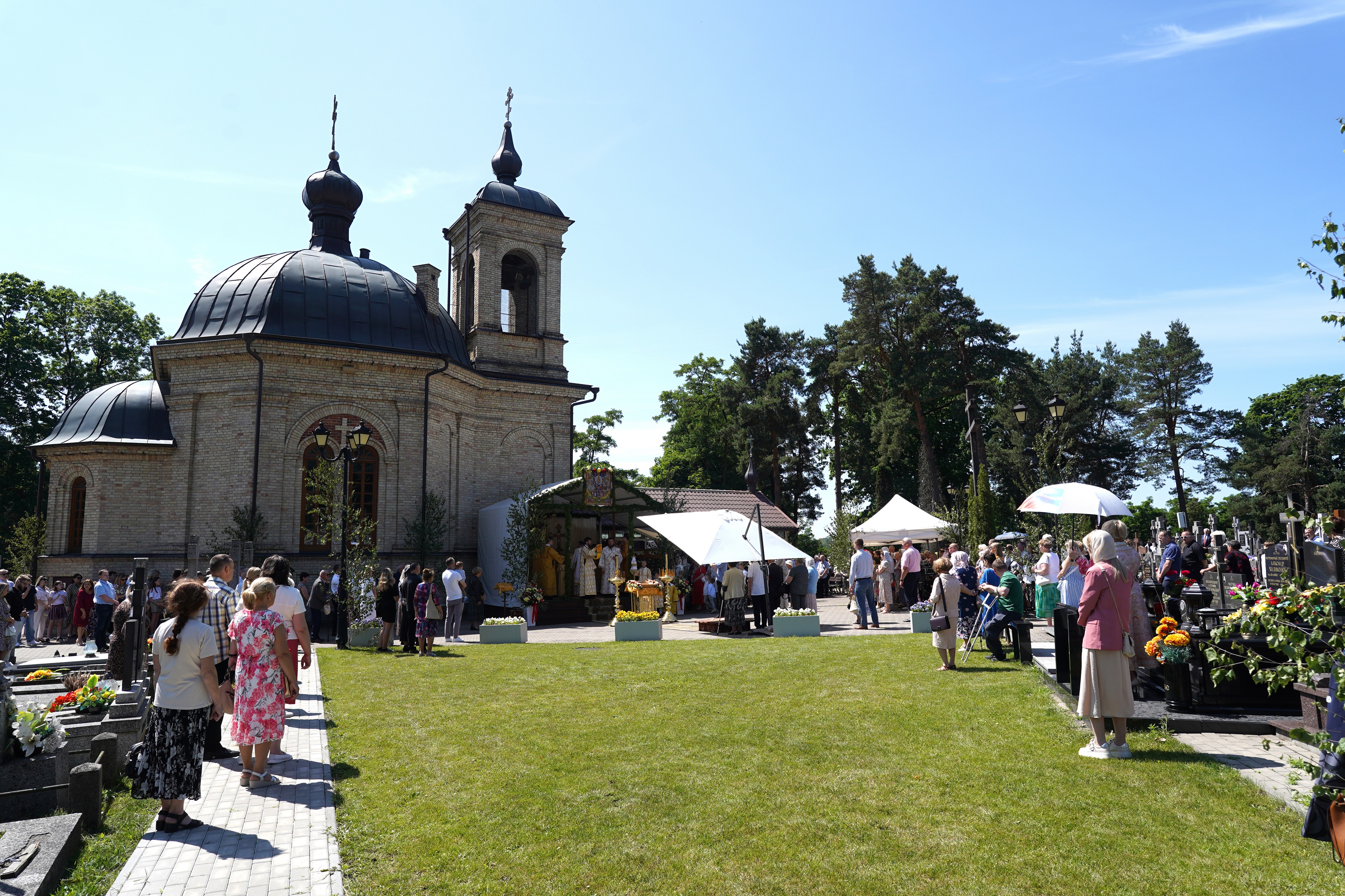 The All Saints feast in All Saints parish in Białystok 