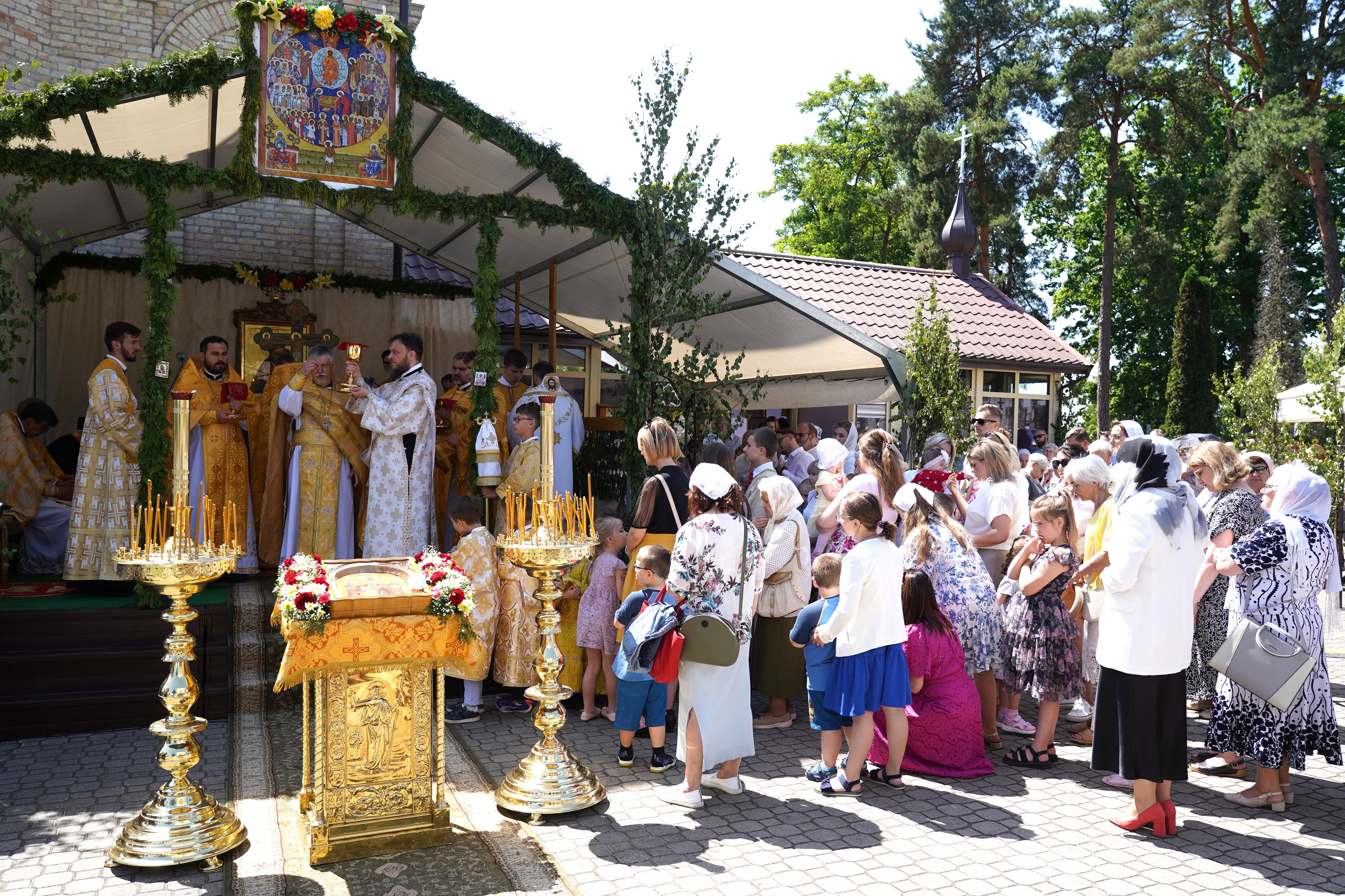 The All Saints feast in All Saints parish in Białystok 
