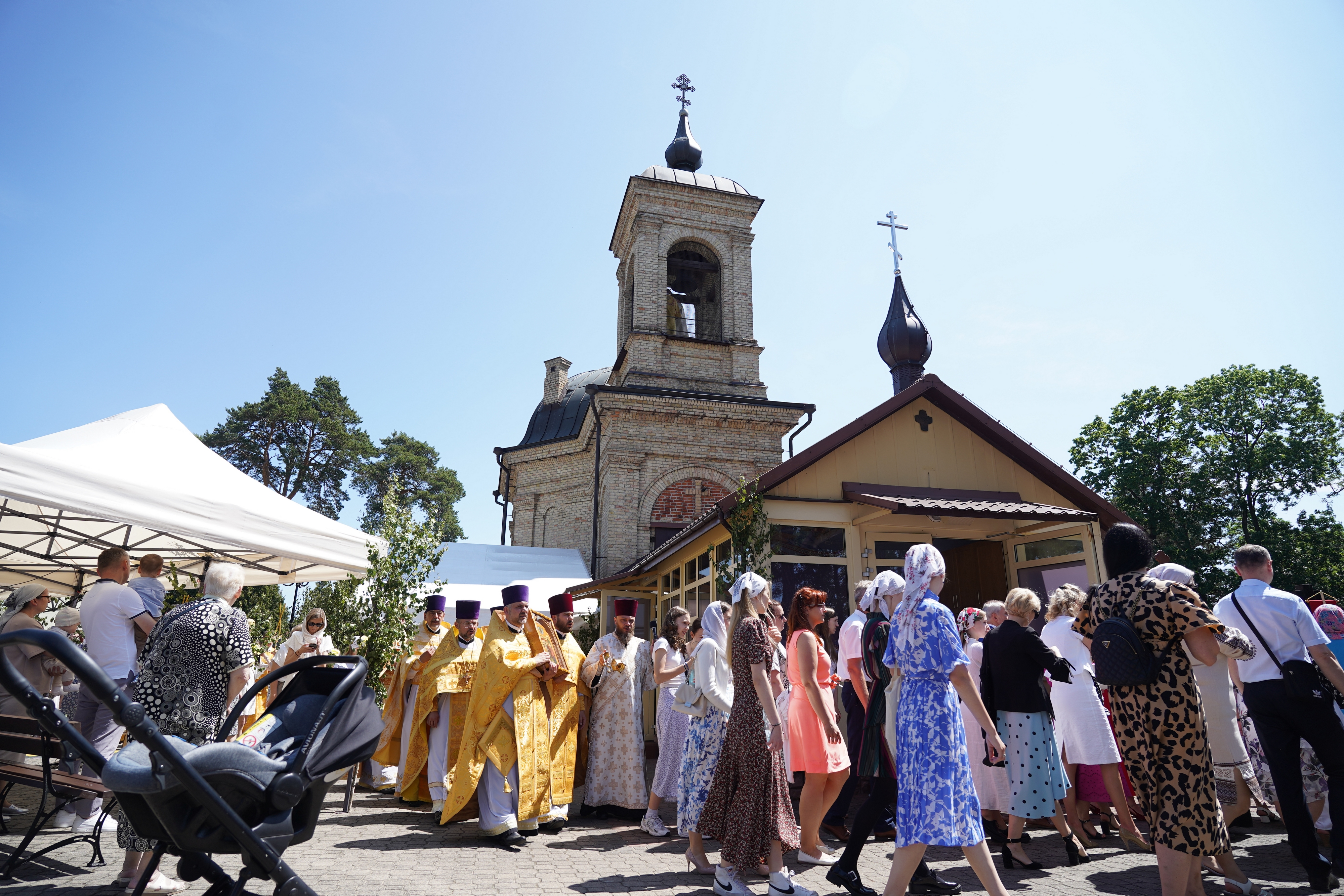 The All Saints feast in All Saints parish in Białystok 