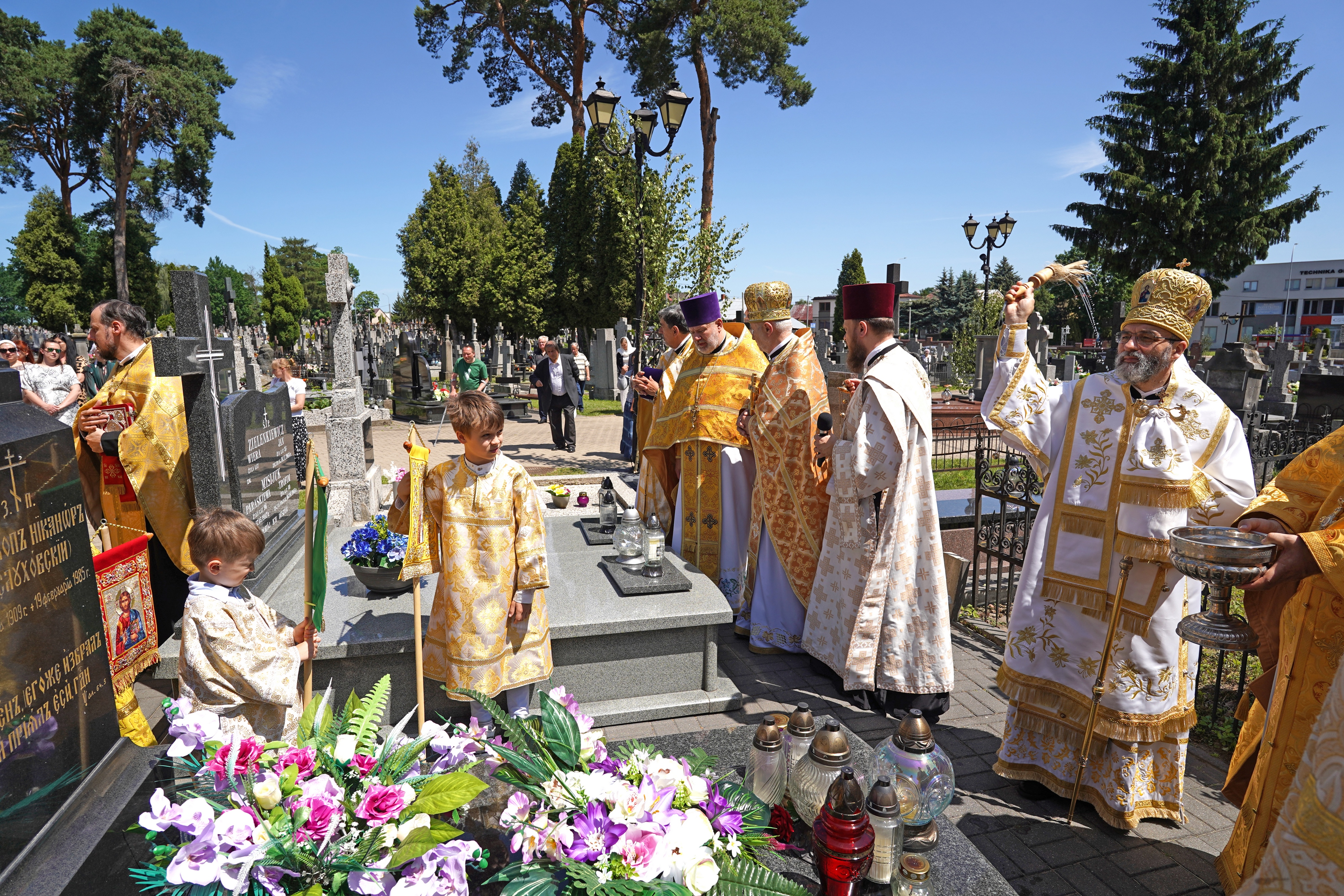 The All Saints feast in All Saints parish in Białystok 