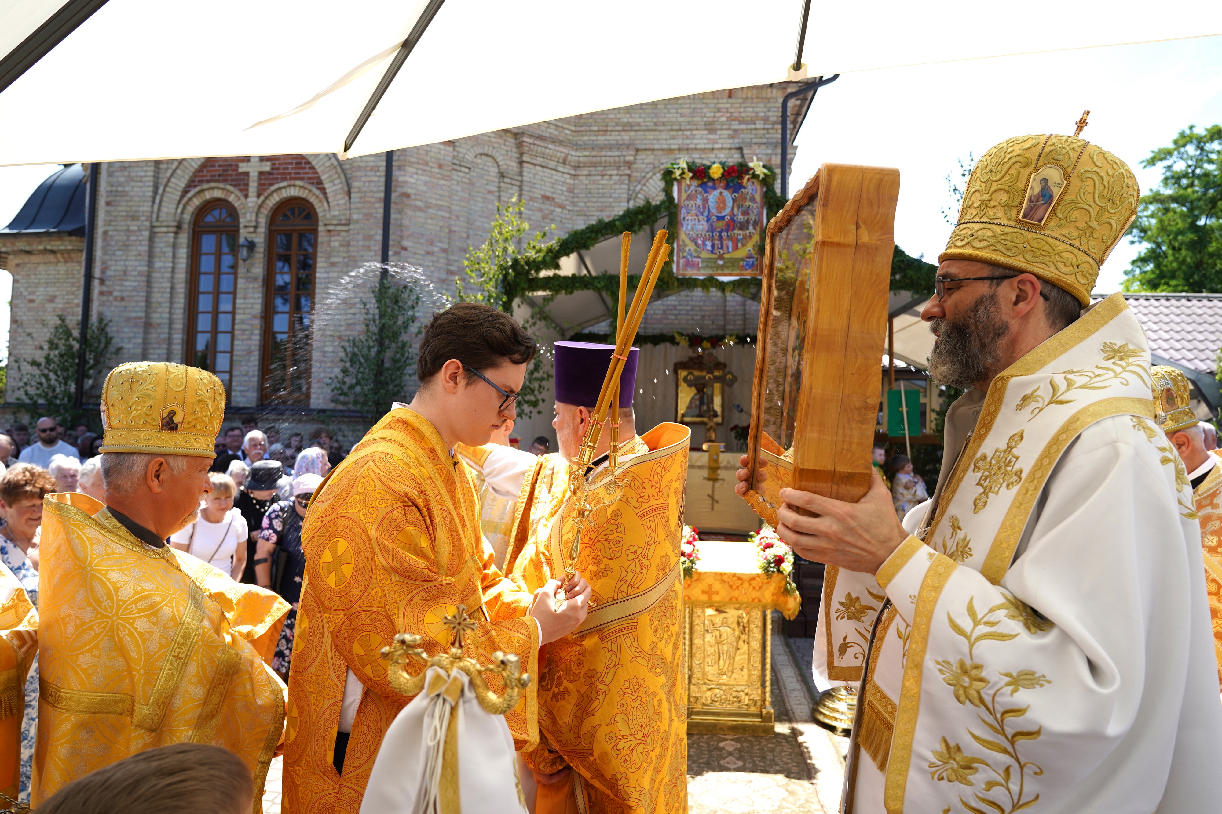 The All Saints feast in All Saints parish in Białystok 