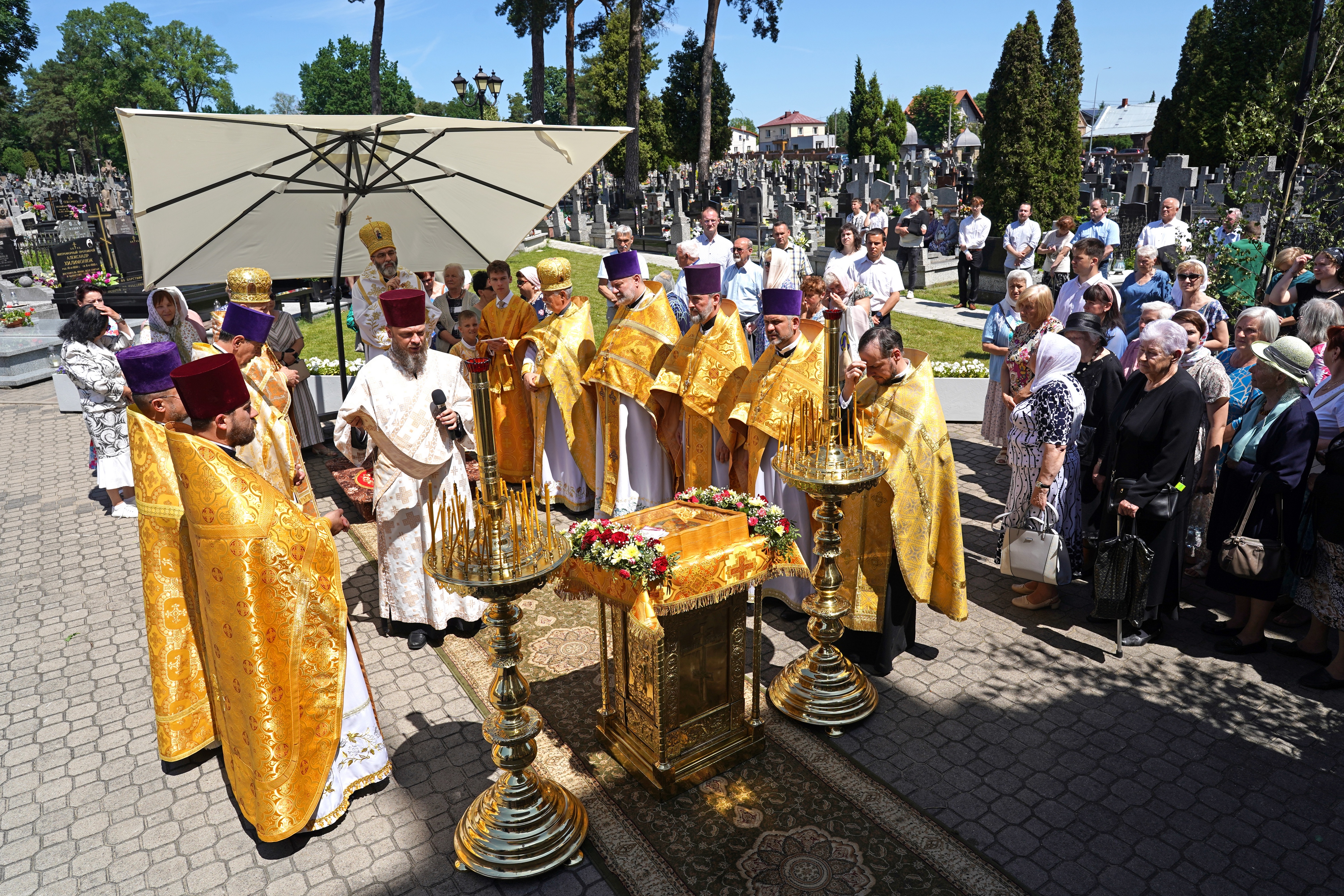 The All Saints feast in All Saints parish in Białystok