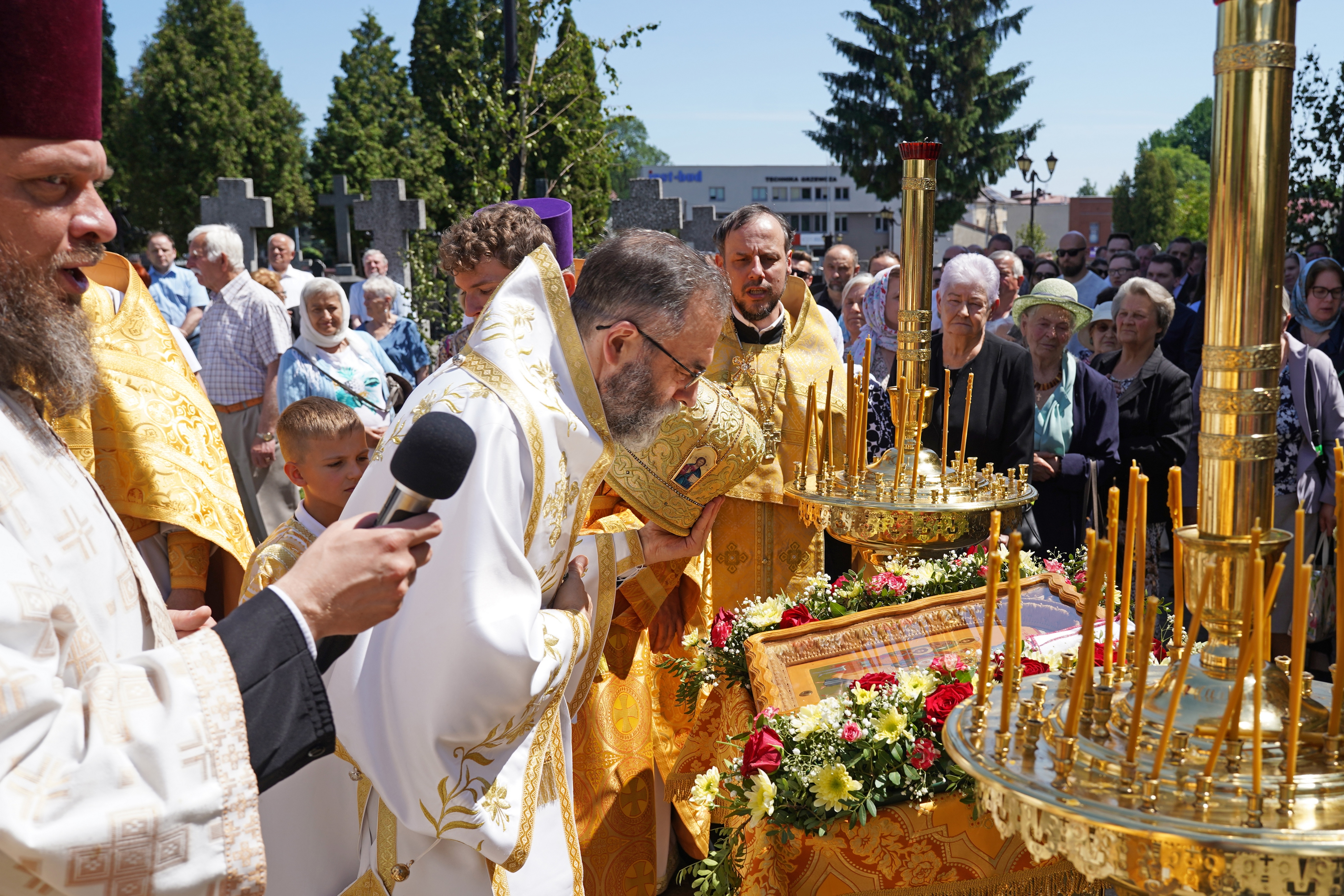 The All Saints feast in All Saints parish in Białystok